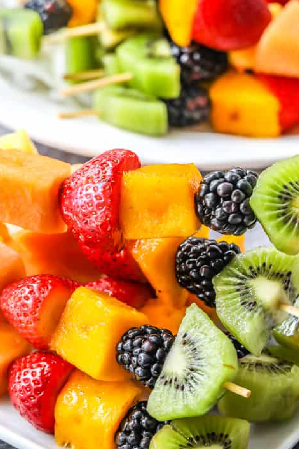 Cheap Party Food Ideas - Fruit Kabobs