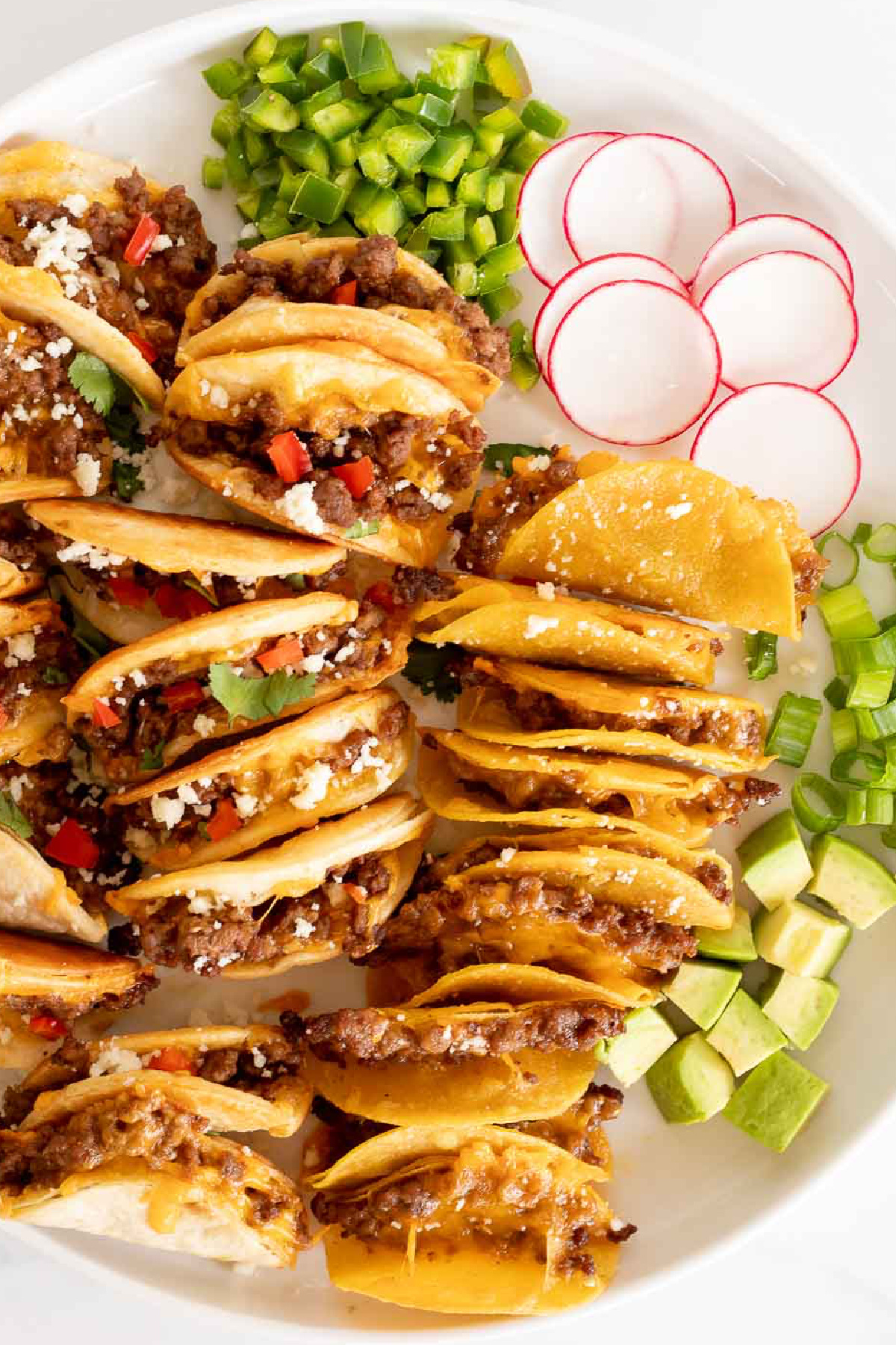 Cheap Party Food Ideas - Mini Ground Beef Tacos