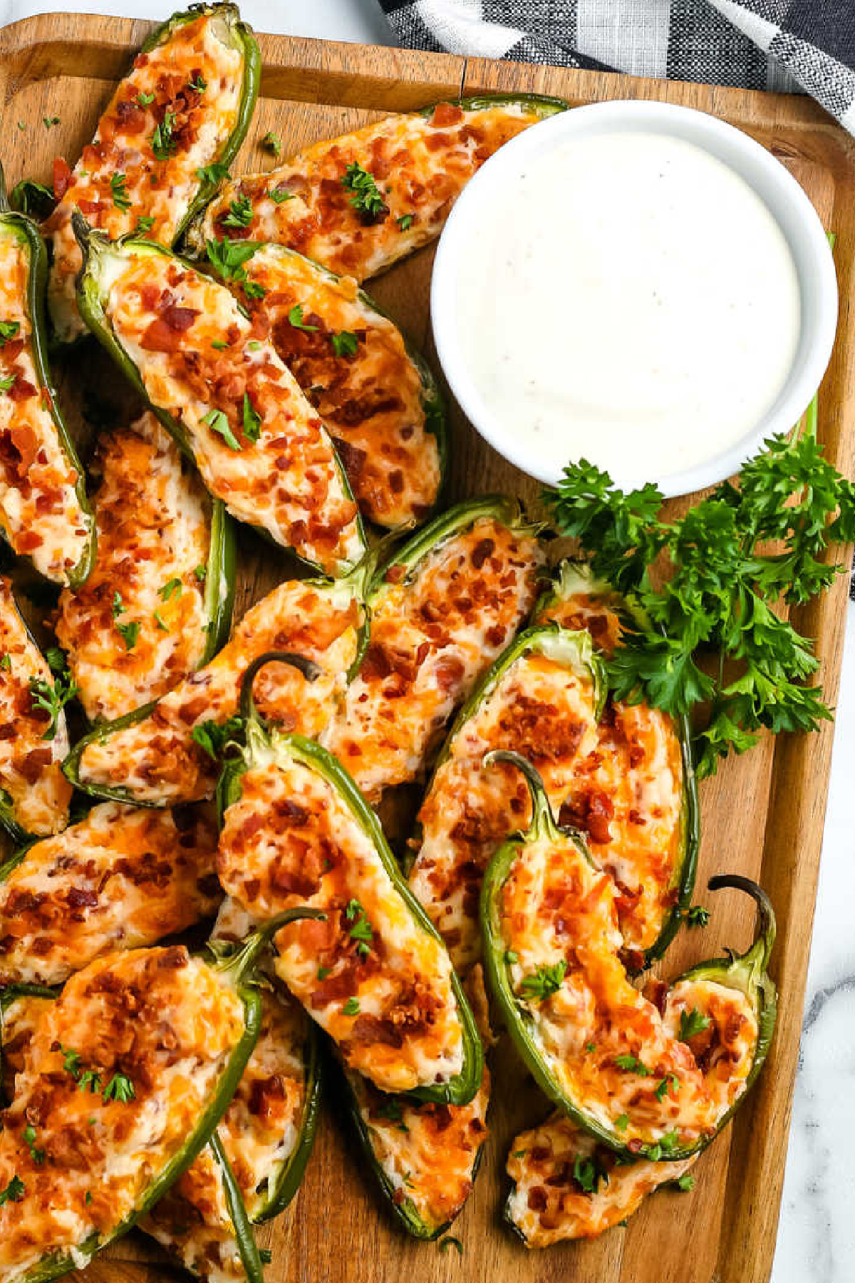 Cheap Party Food Ideas - Stuffed Jalapeños with Cream Cheese