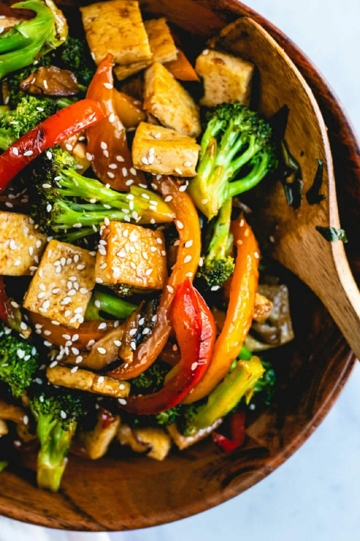 Cheap Party Food Ideas - Vegetable Stir-Fry with Tofu