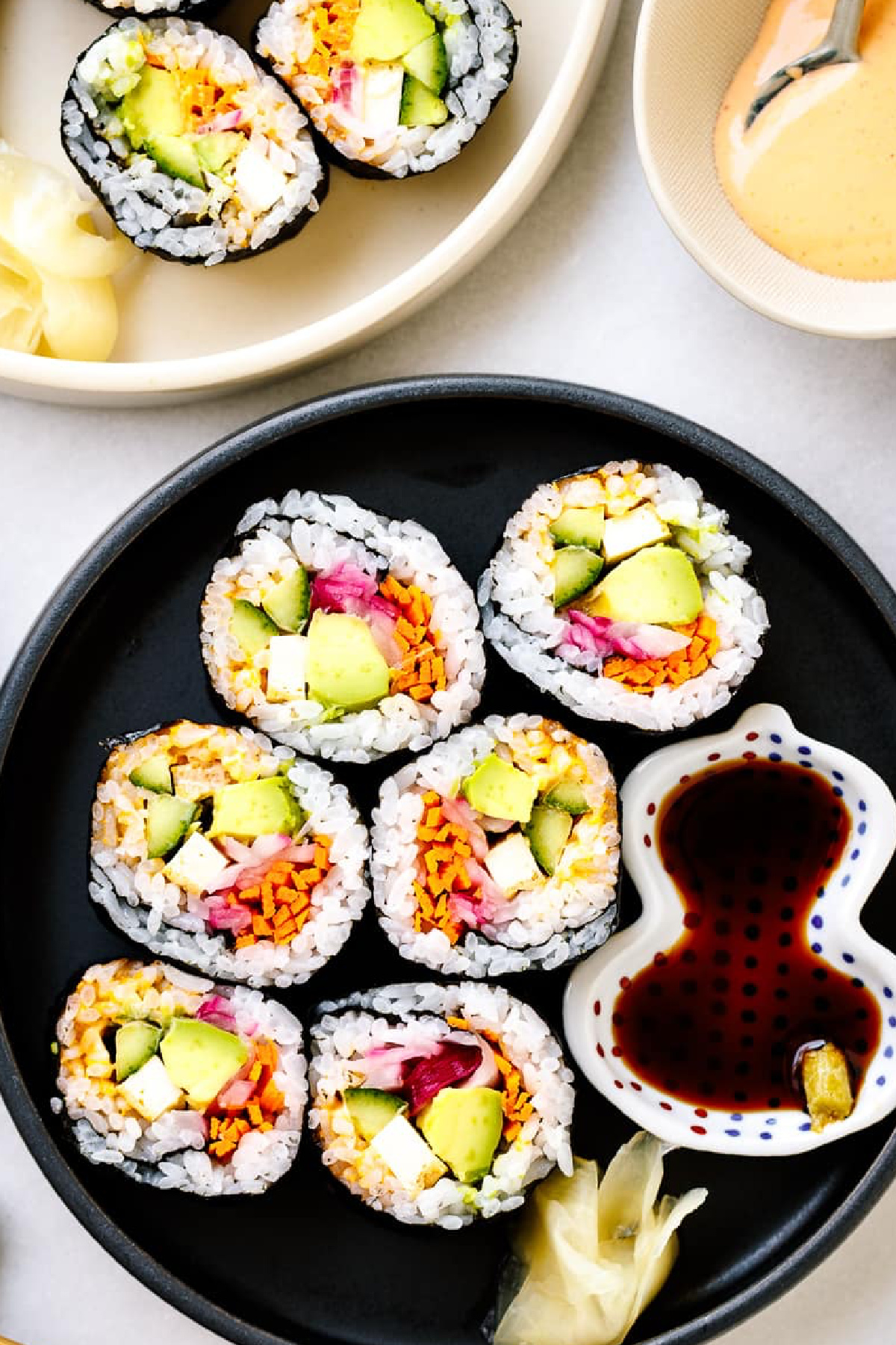 Cheap Party Food Ideas - Vegetarian Sushi Rolls