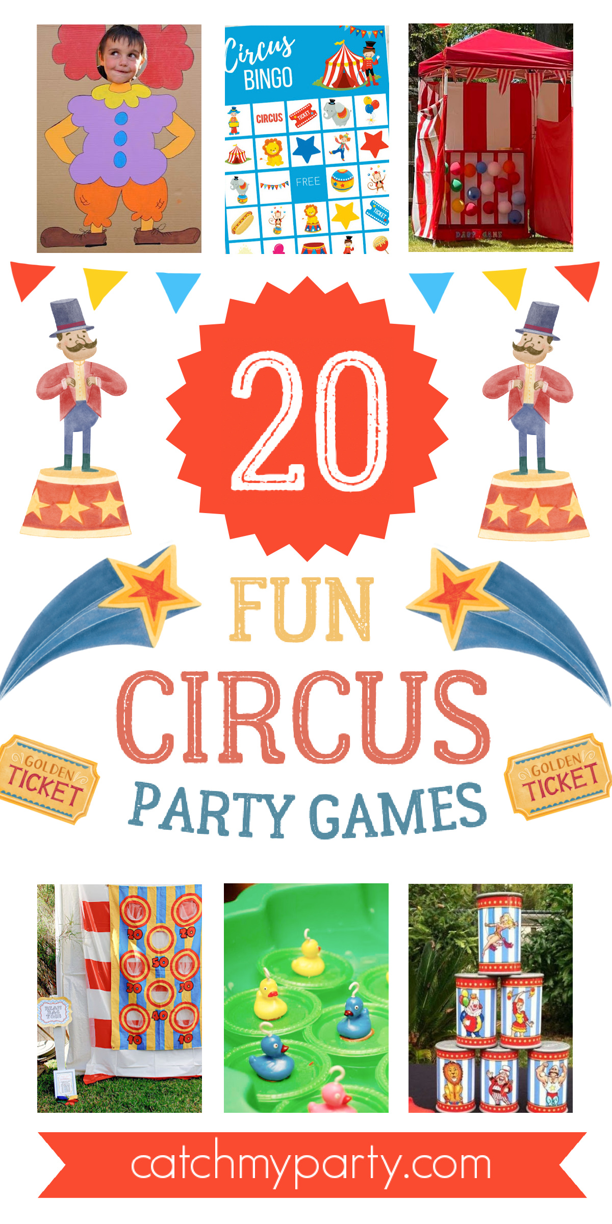 10 Best Circus Games for Your Awesome Party! - The Catch My Party Blog