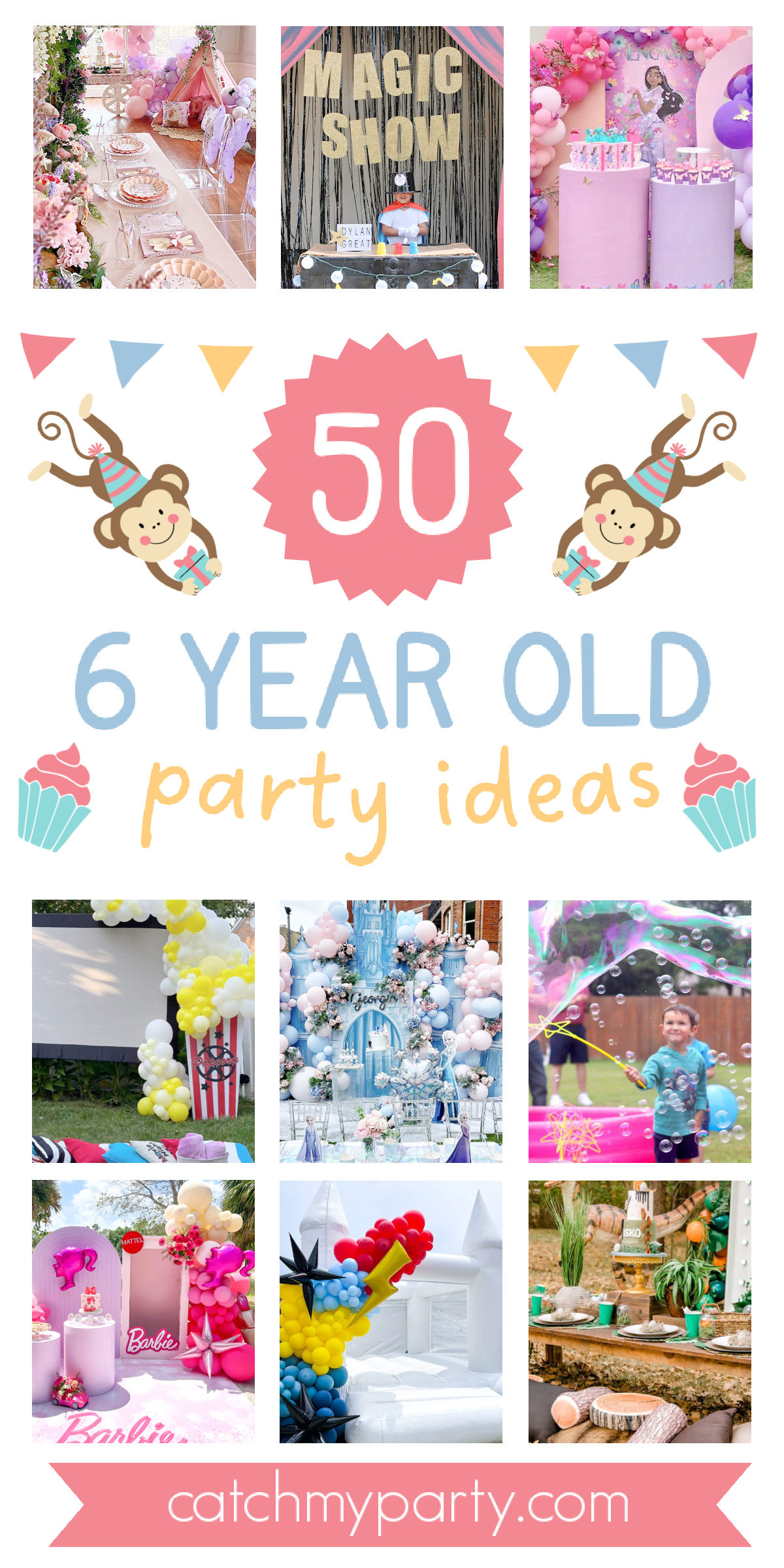 50 Most Popular 6-Year-Old Party Ideas for Girls and Boys for 2024