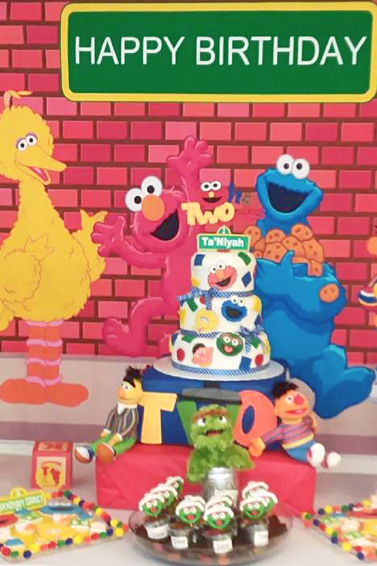 Sesame Street birthday party