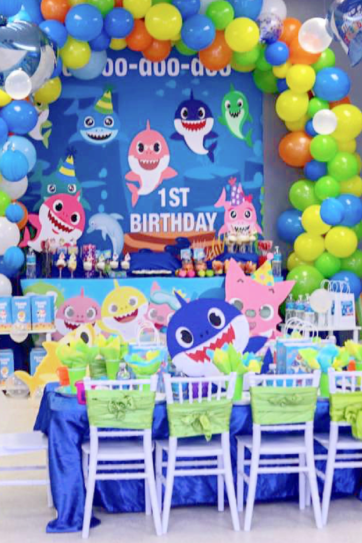 Baby Shark 1st Birthday Parties