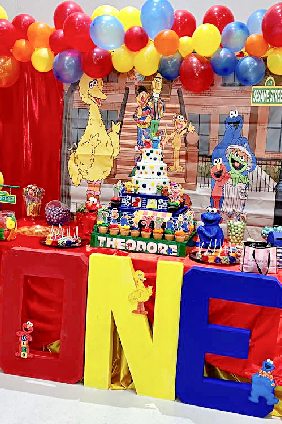 Sesame Street 1st Birthday Parties