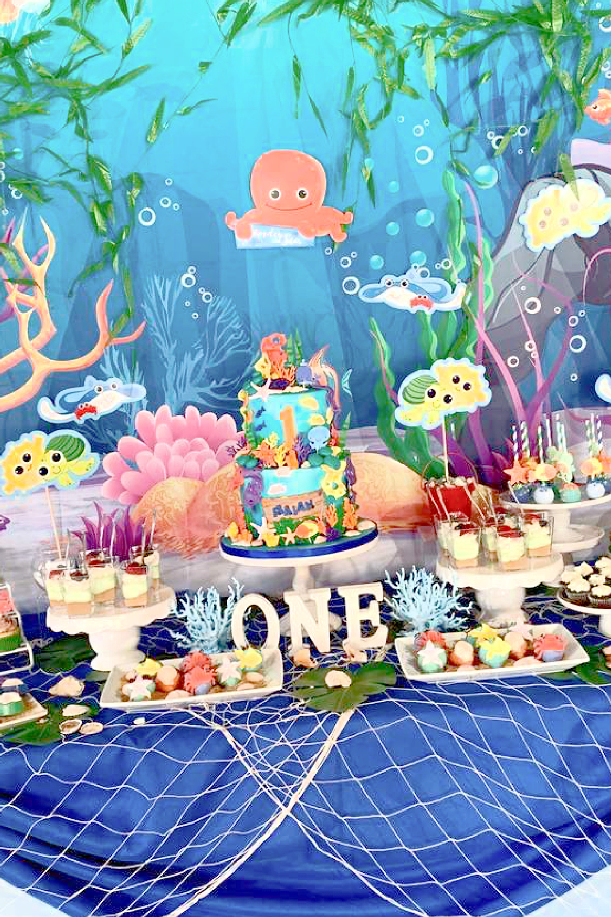 Under The Sea 1st Birthday Parties