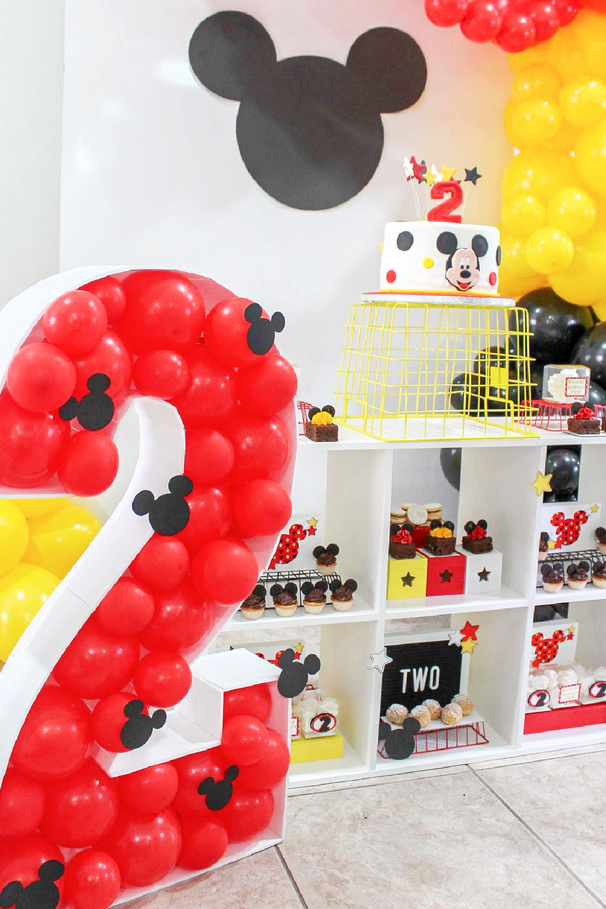 Mickey Mouse 2nd Birthday Parties