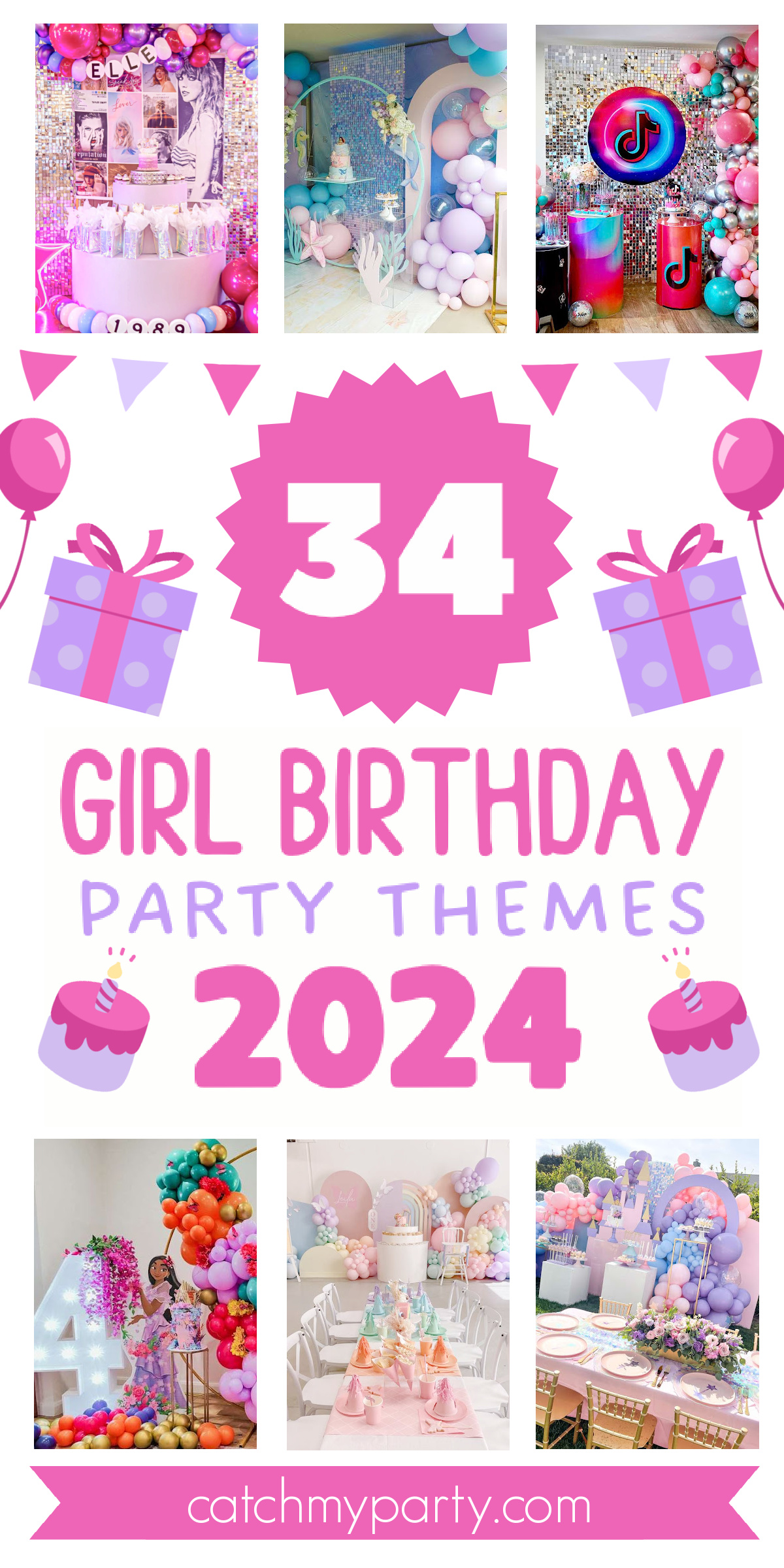 These Are the Most Popular Girl Birthday Party Themes for 2024!
