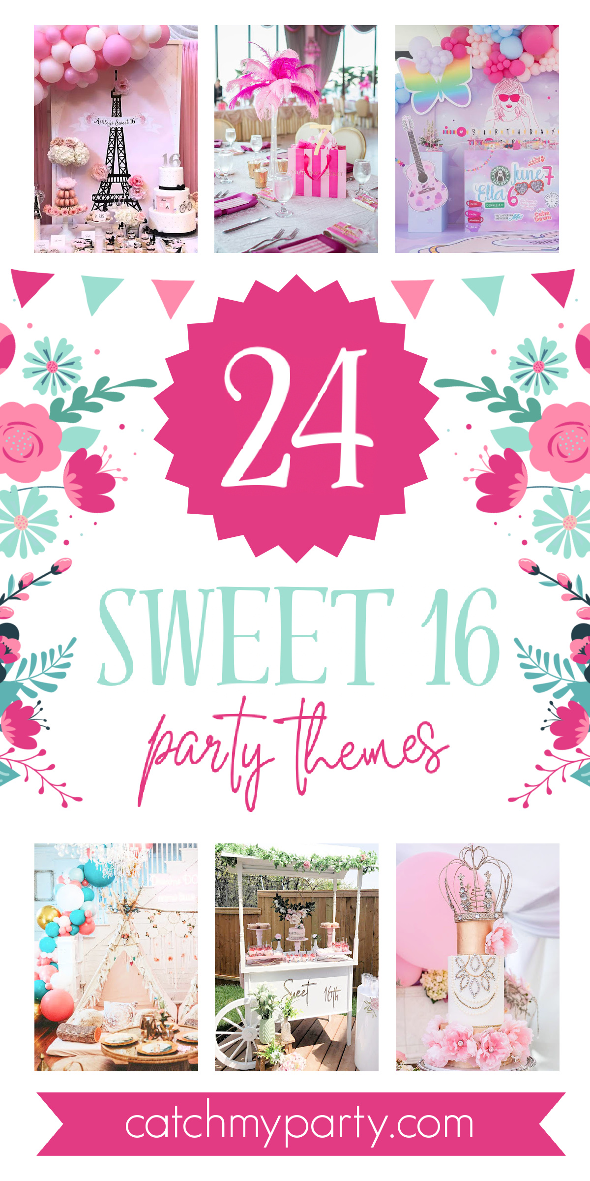 24 Amazing Sweet 16 Party Themes and Party Ideas for 2024!