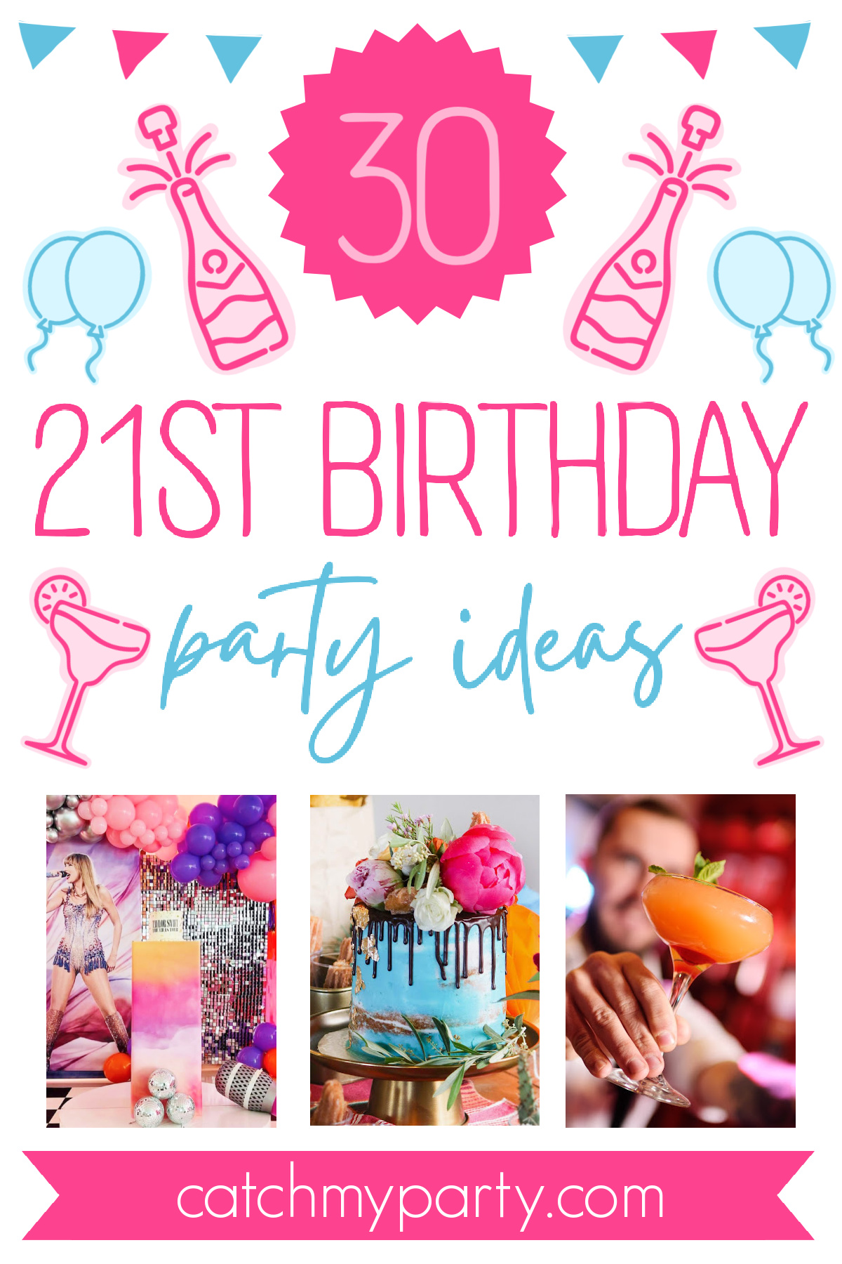 30 TRENDING 21st Birthday Party Themes in 2024