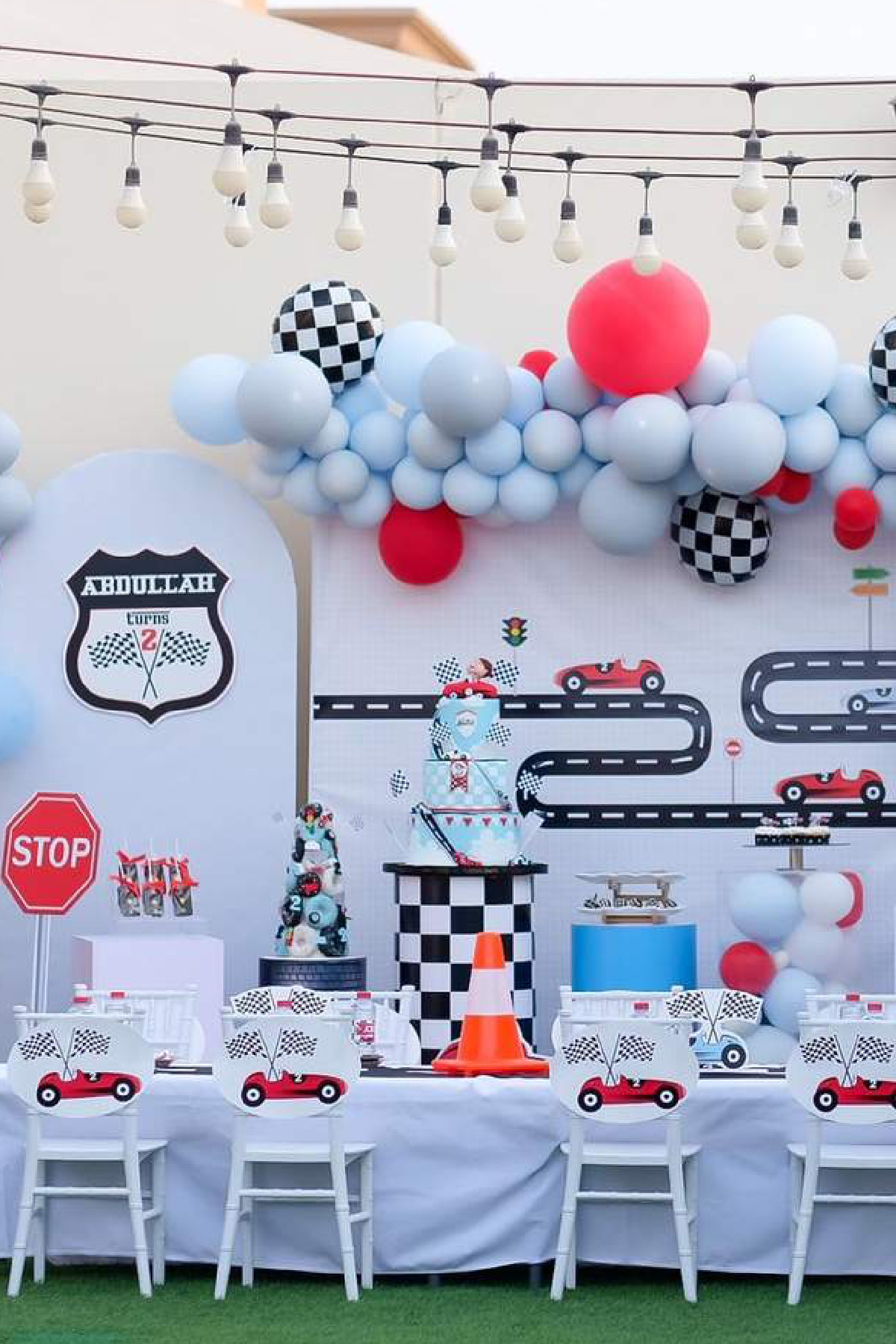 Cars and Trucks  birthday party