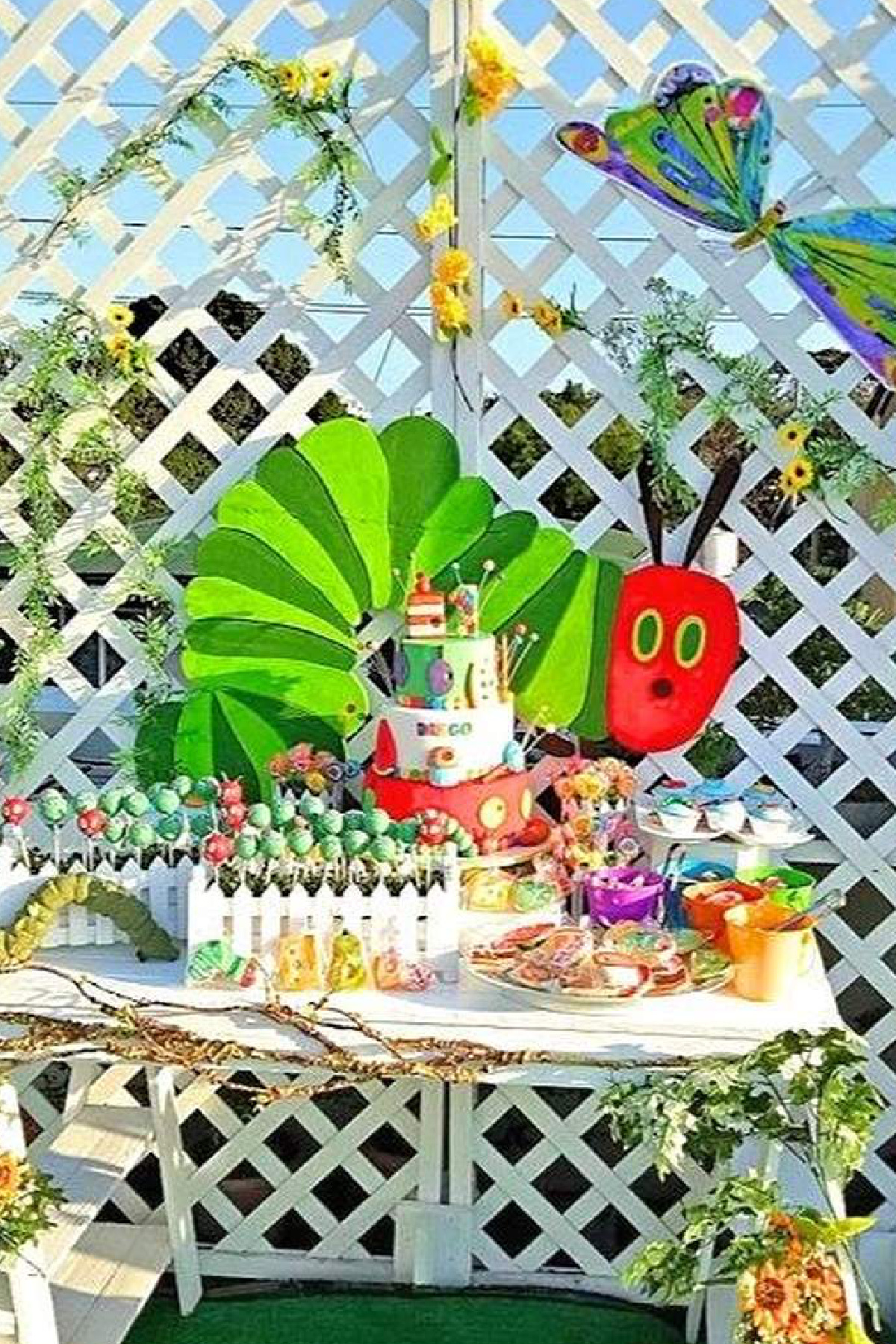 Very Hungry Caterpillar birthday party