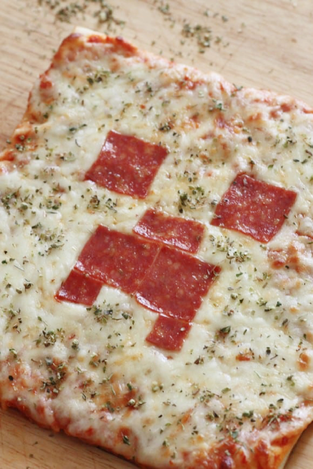 Minecraft Creeper Pizza