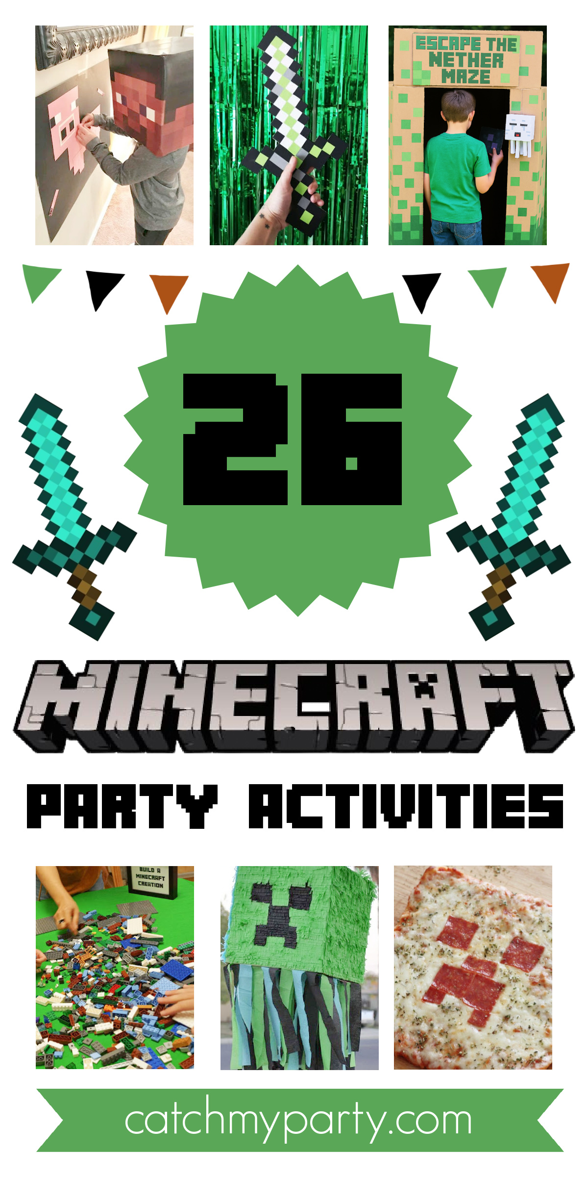 26 Awesome Minecraft Party Activities and Games!
