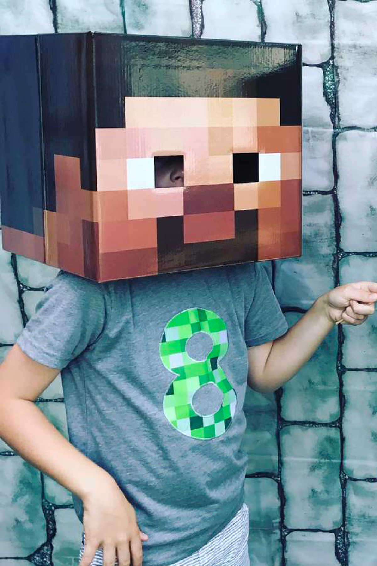 Minecraft Photo Booth Props