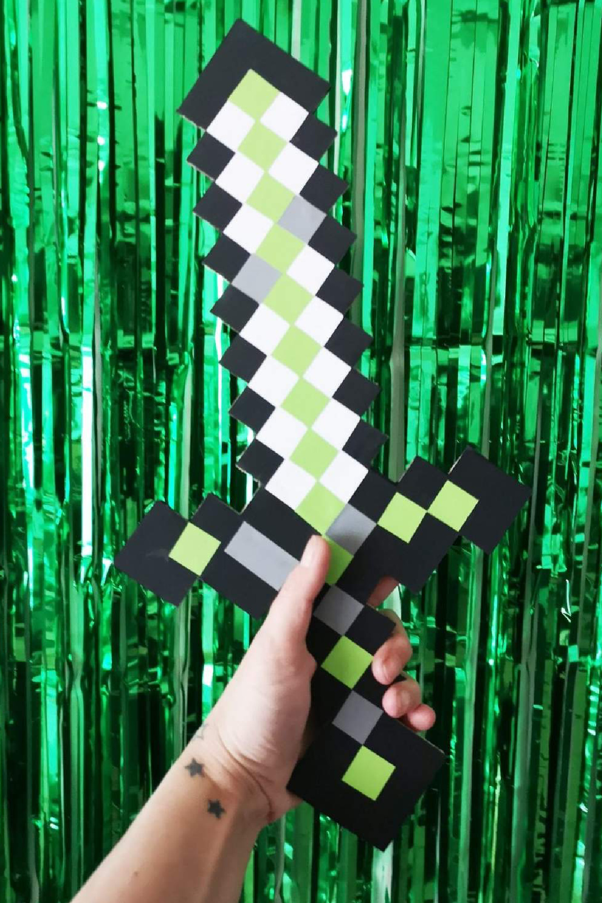 Minecraft Sword Photo Booth Props