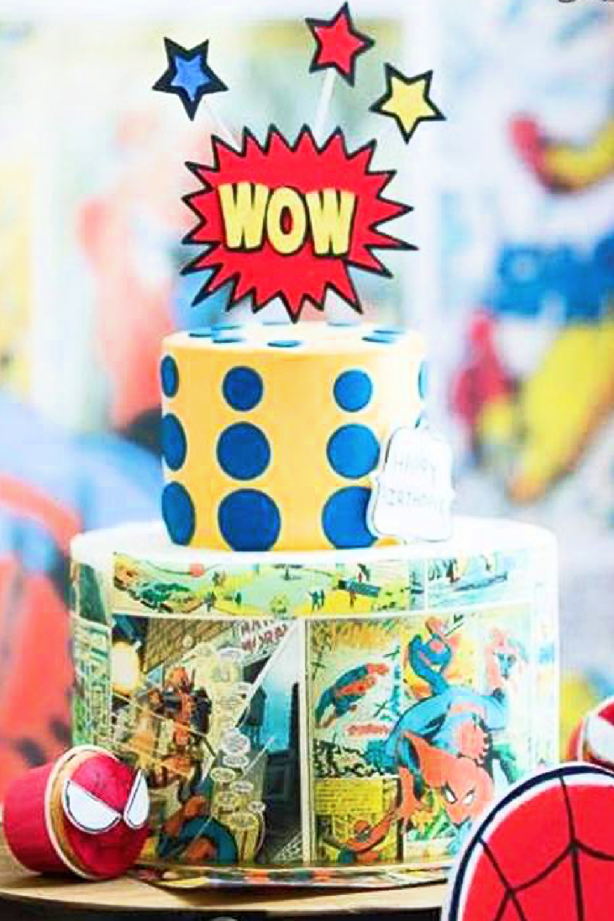 Superhero-Themed 50th Birthday Party