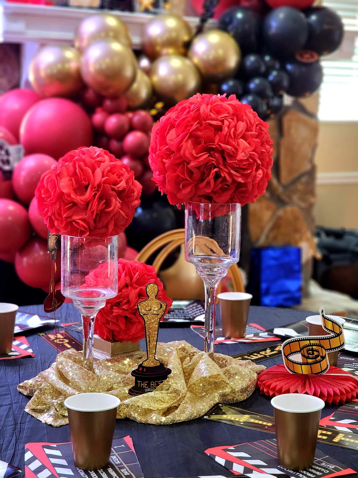Vintage Hollywood-Themed 50th Birthday Party