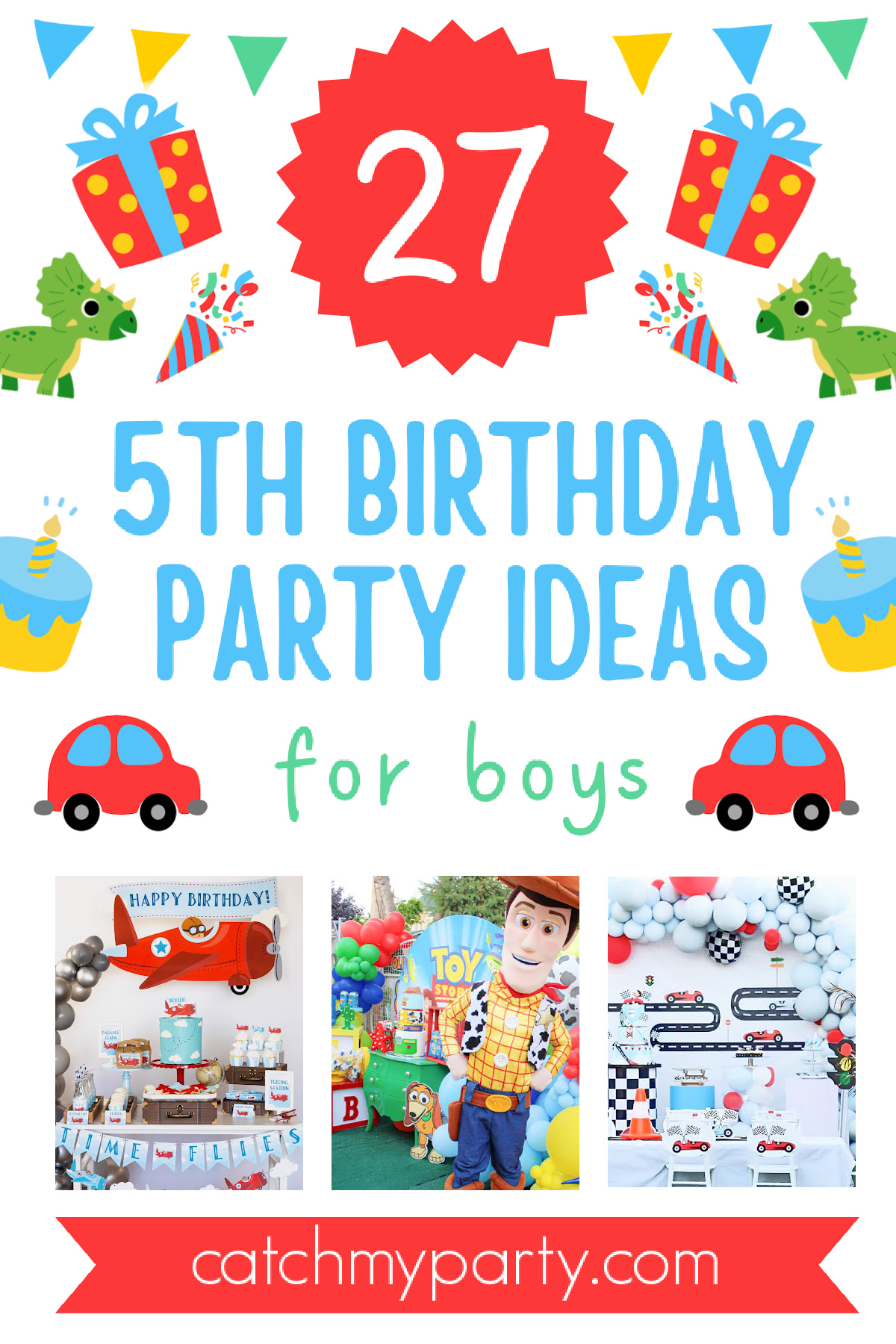 27 Fun and Creative 5th Birthday Party Ideas For Boys!
