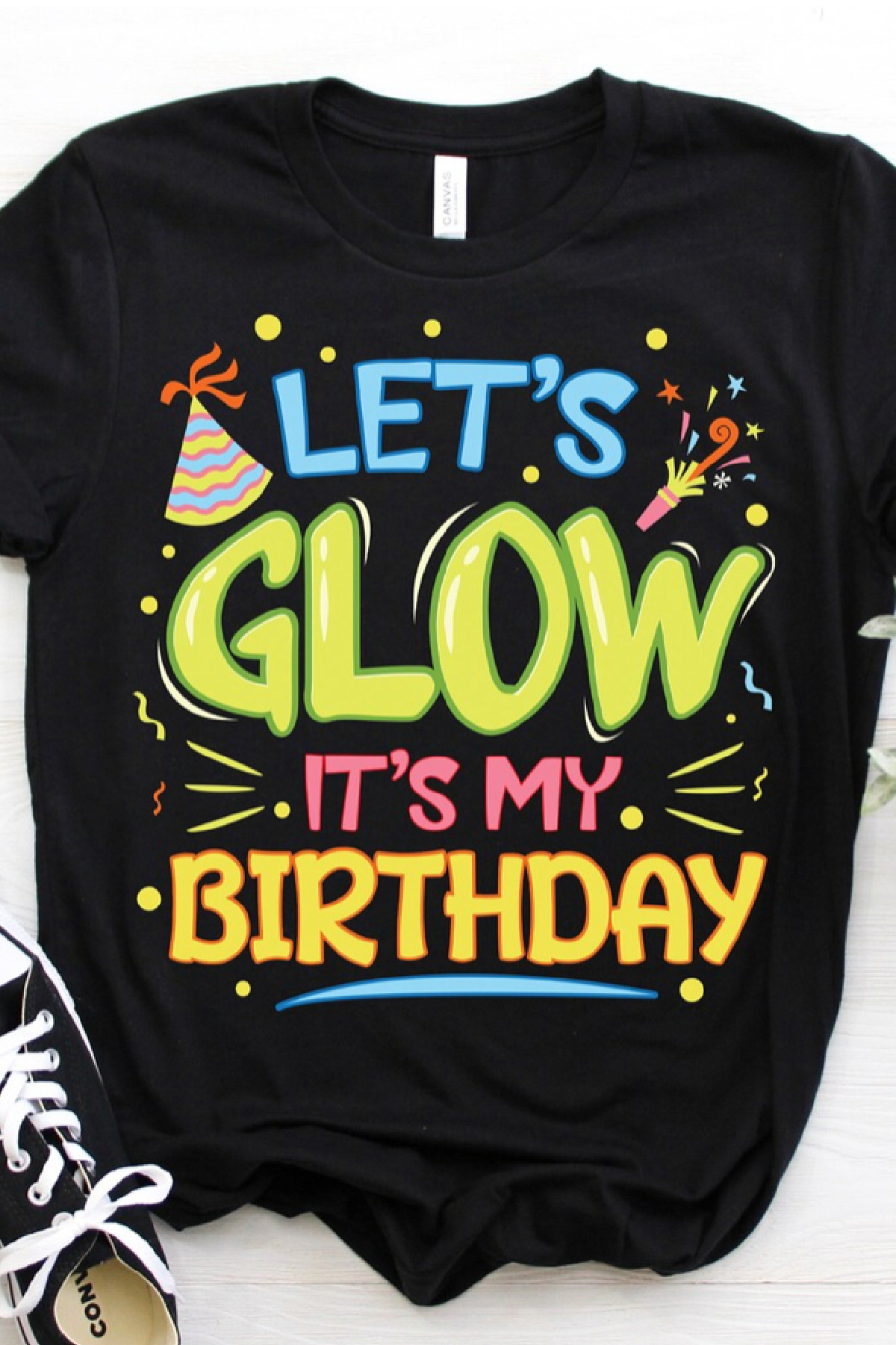 'Let's Glow' T-Shirt 