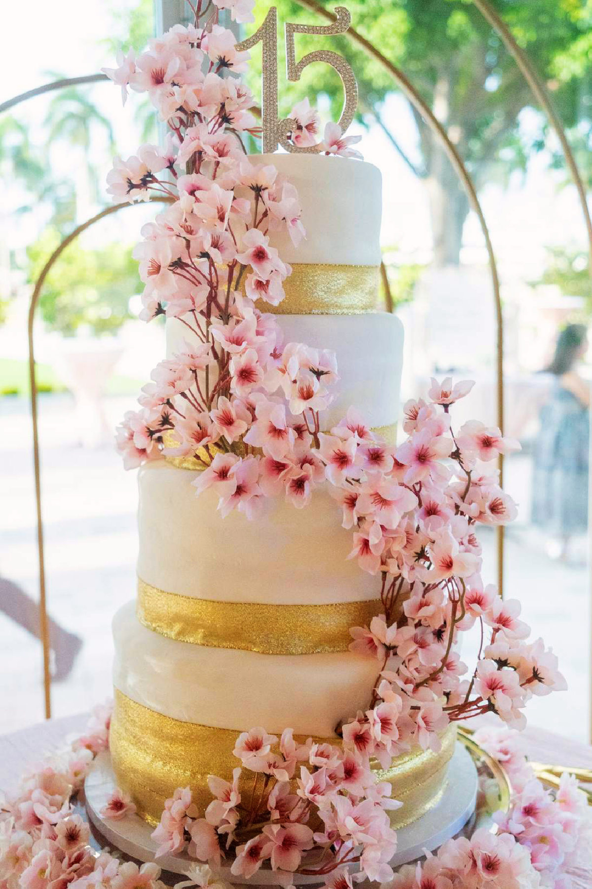 Cherry Blossom Birthday Cake Cherry Blossom Birthday Cake