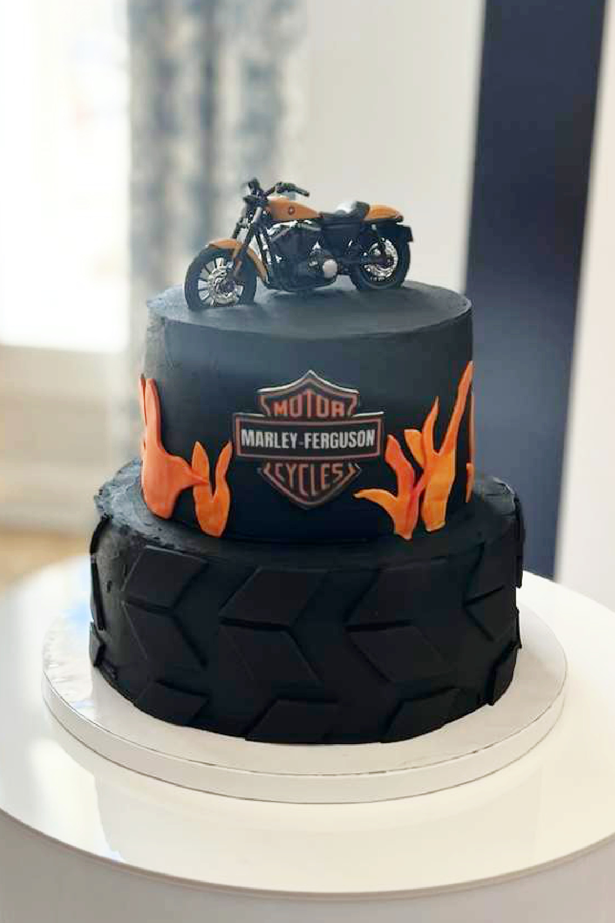 Harley-Davidson Birthday Cake Harley-Davidson Birthday Cake