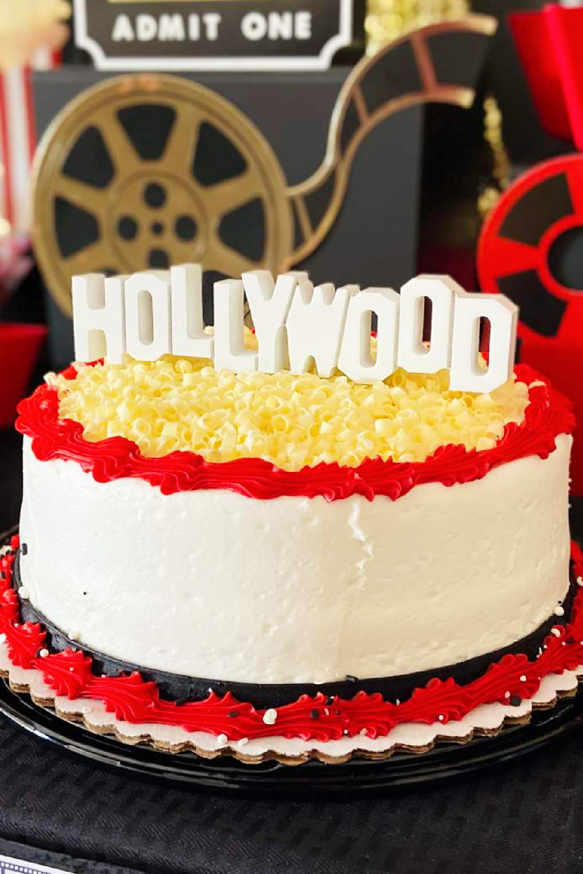 Movie-Themed Birthday Cake