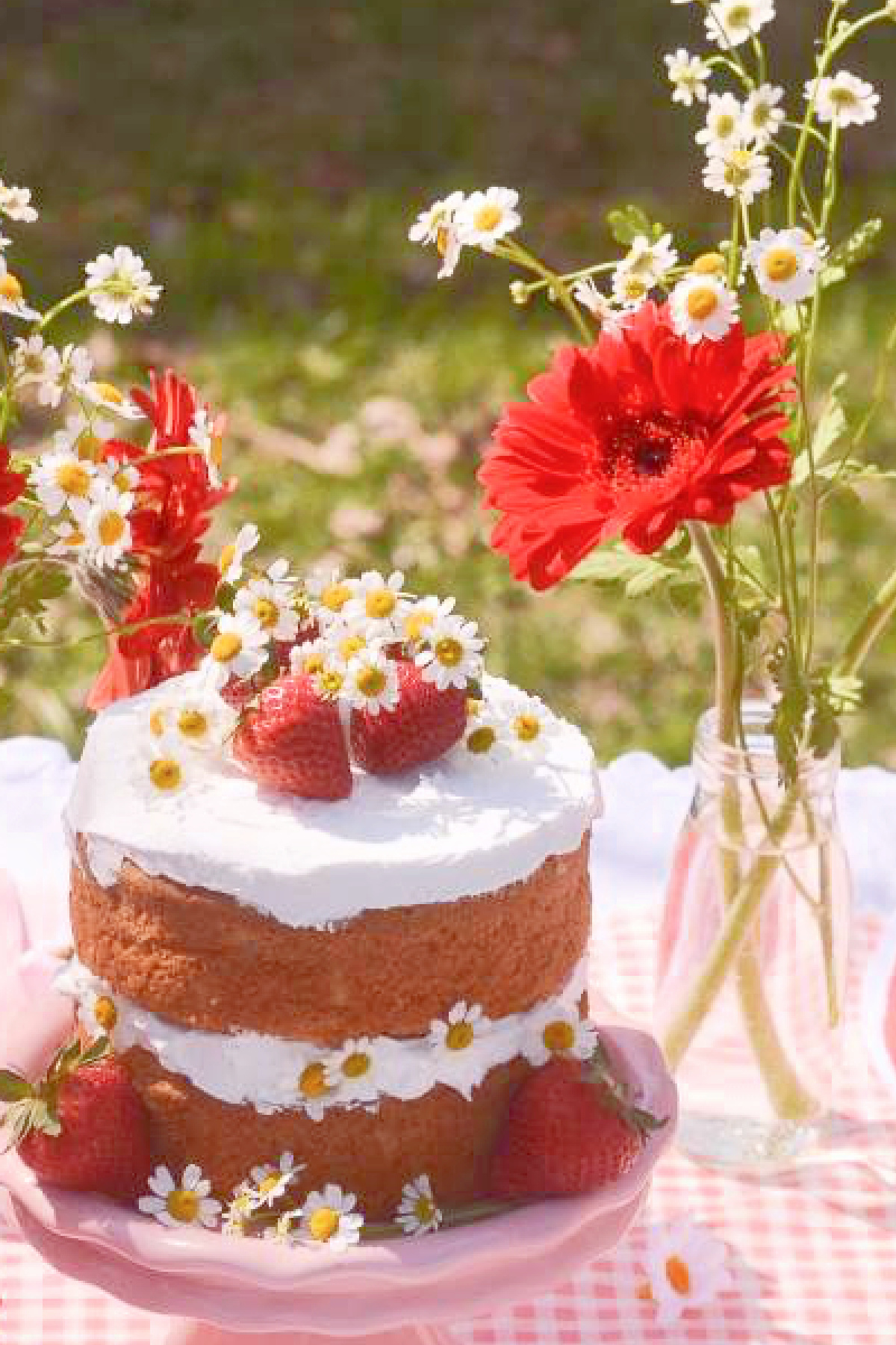 Picnic Birthday Cake Picnic Birthday Cake