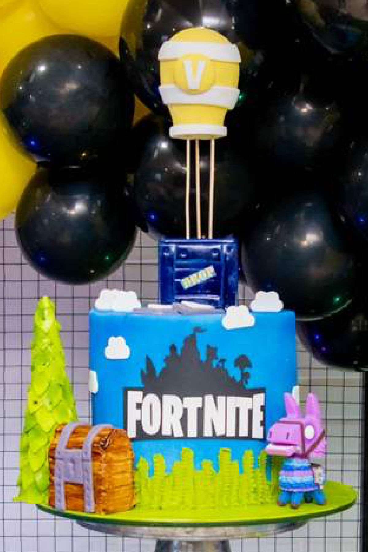 Fortnite Supply Drop Birthday Cake