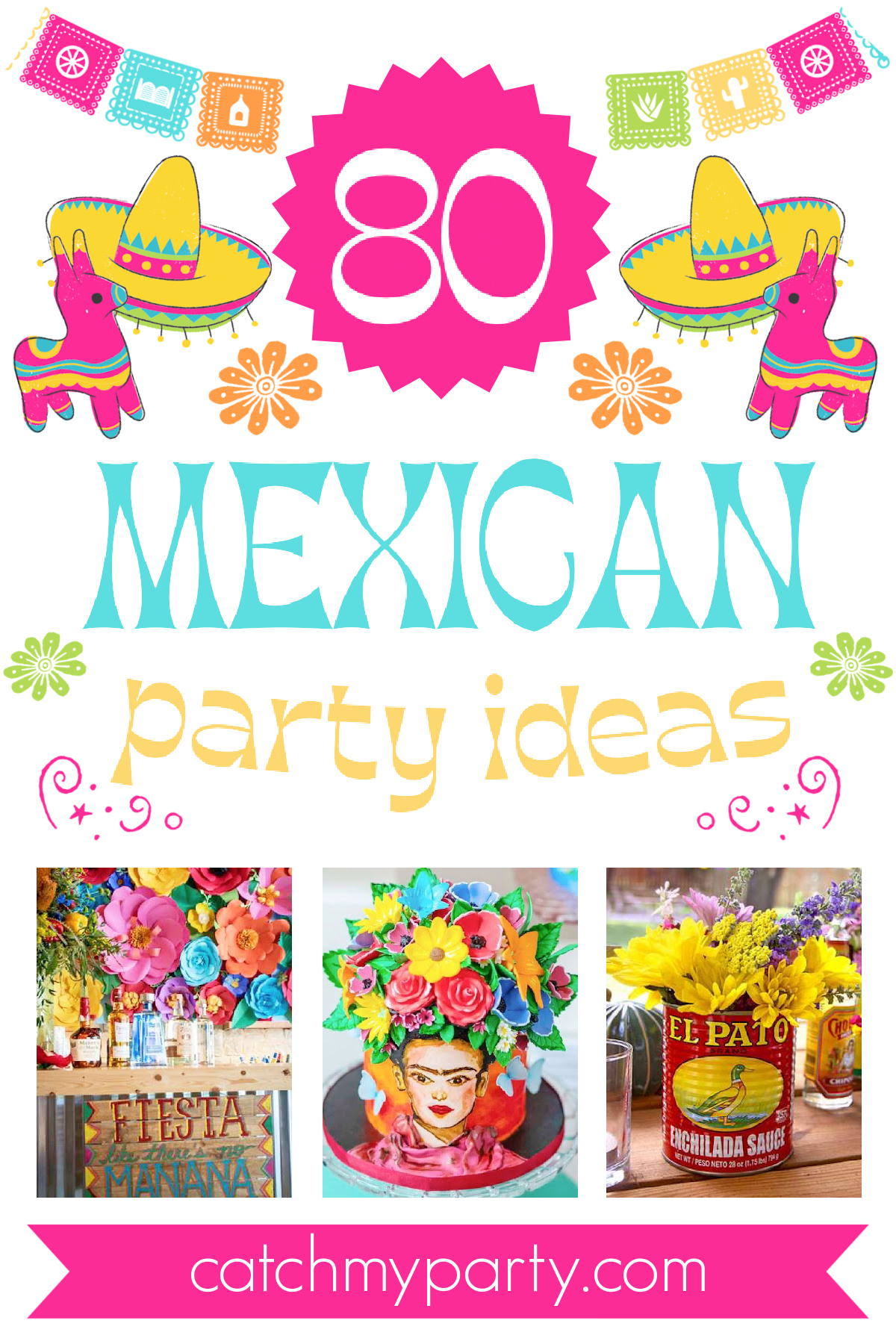 80 Fun and Colorful Mexican-Themed Party Ideas