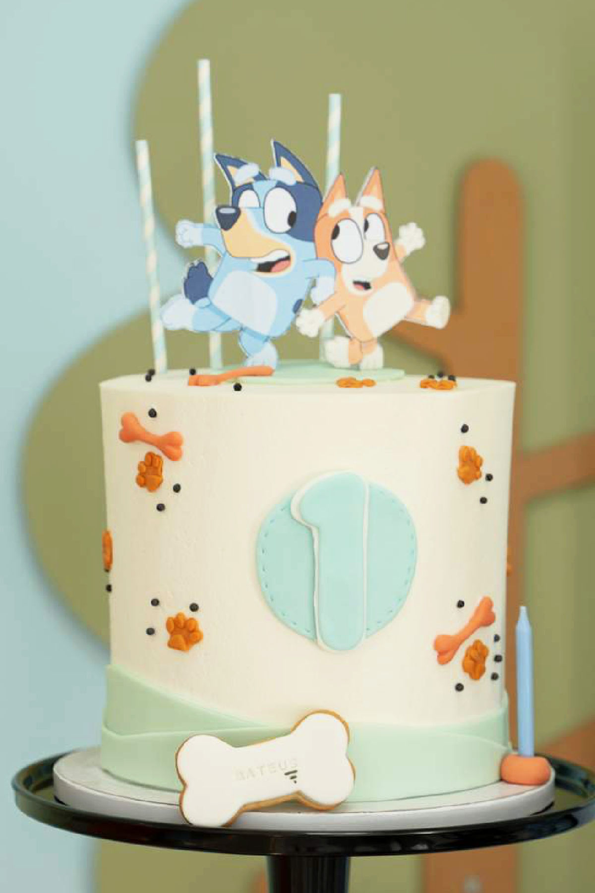 Bluey 1st Birthday Cake