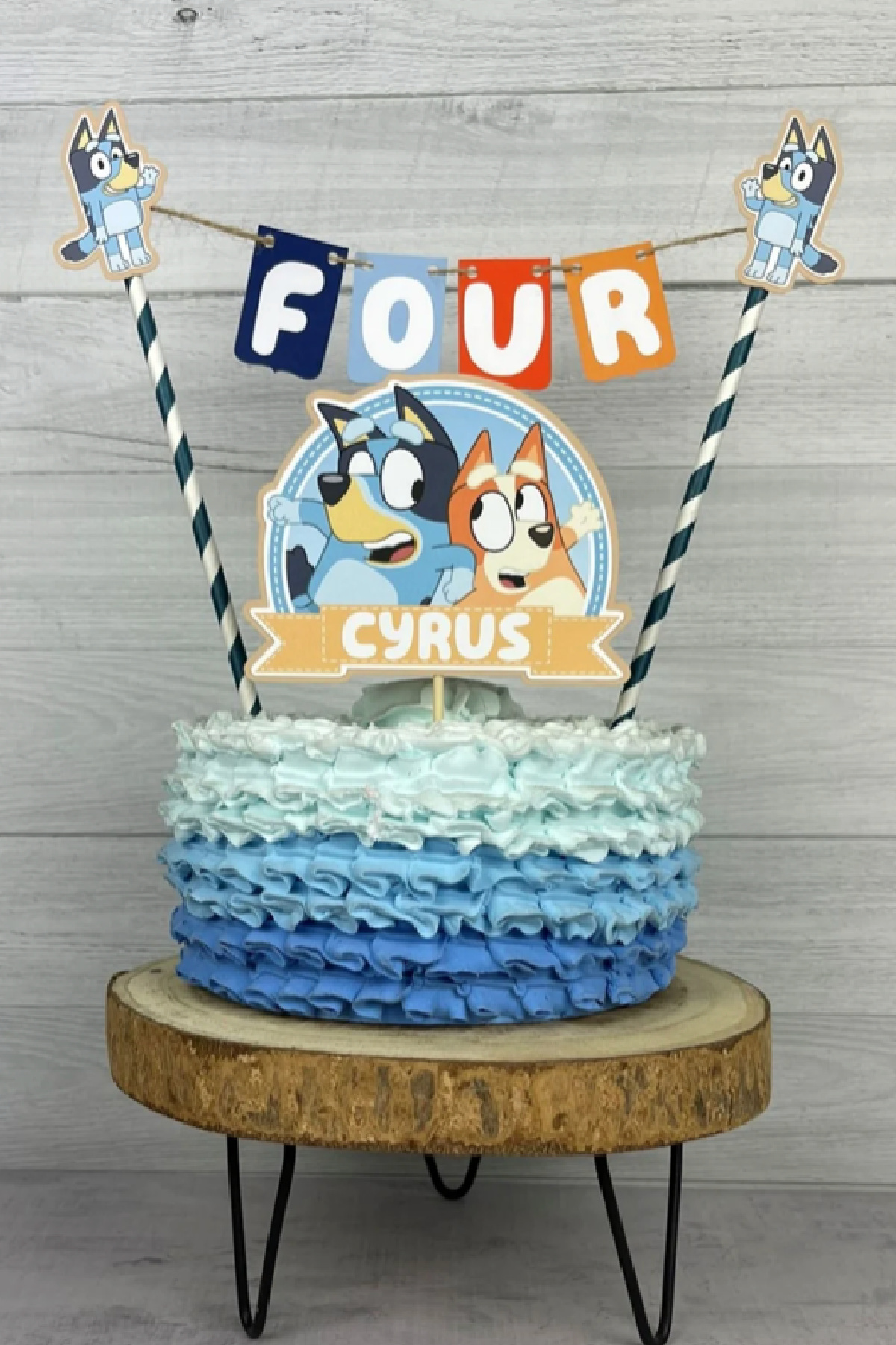  Bluey Cake Topper