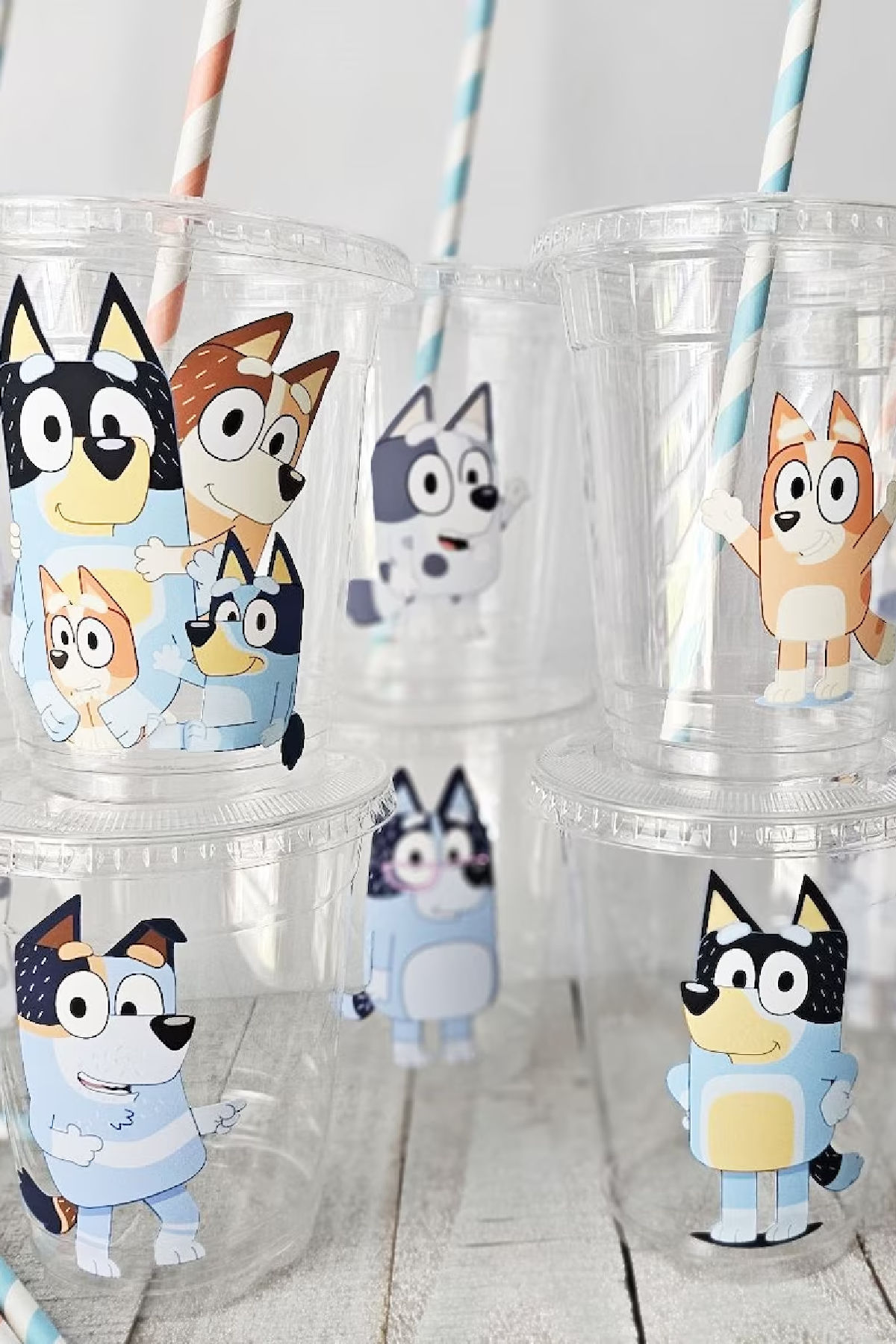 Bluey Cups