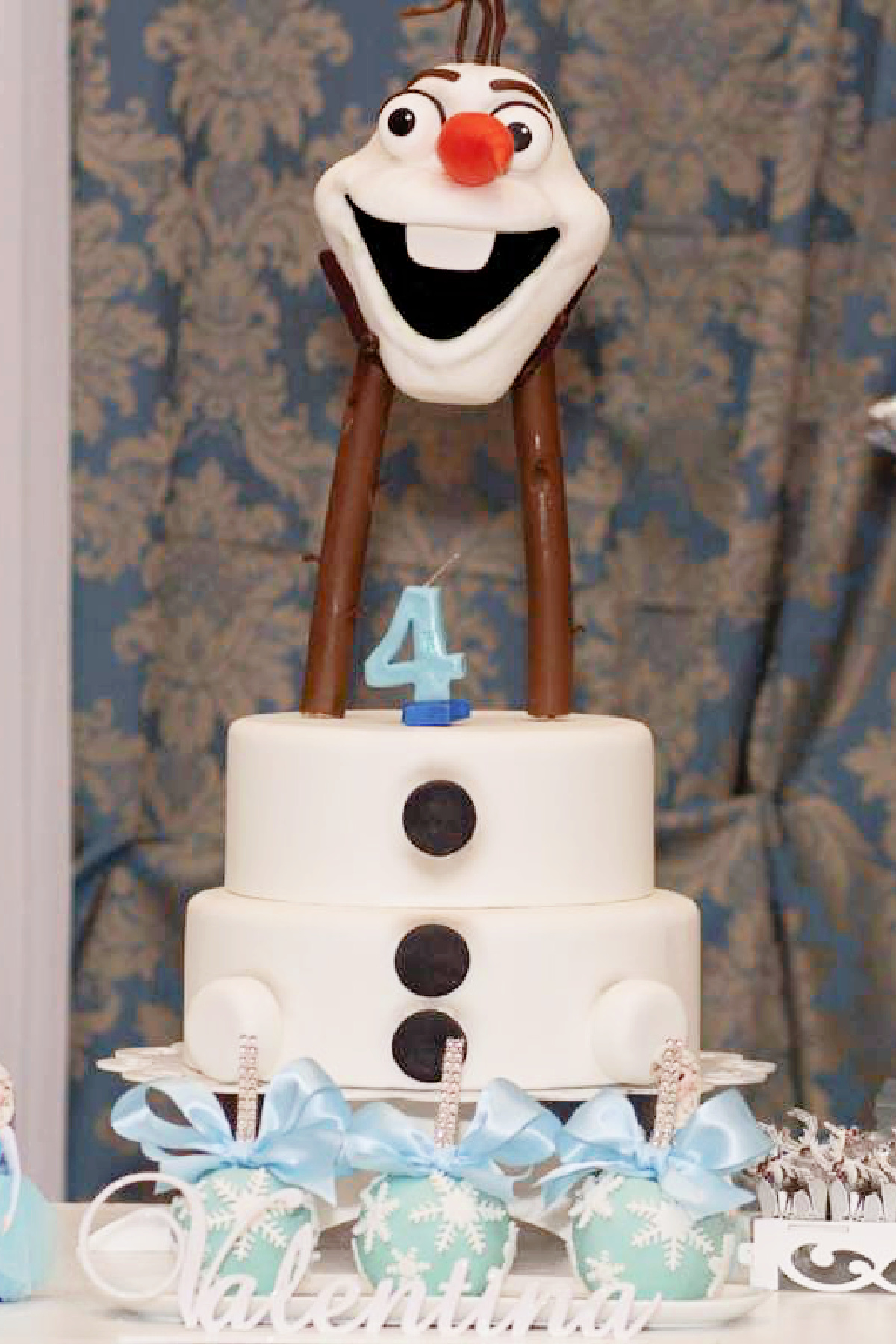 Fab Olaf Birthday Cake