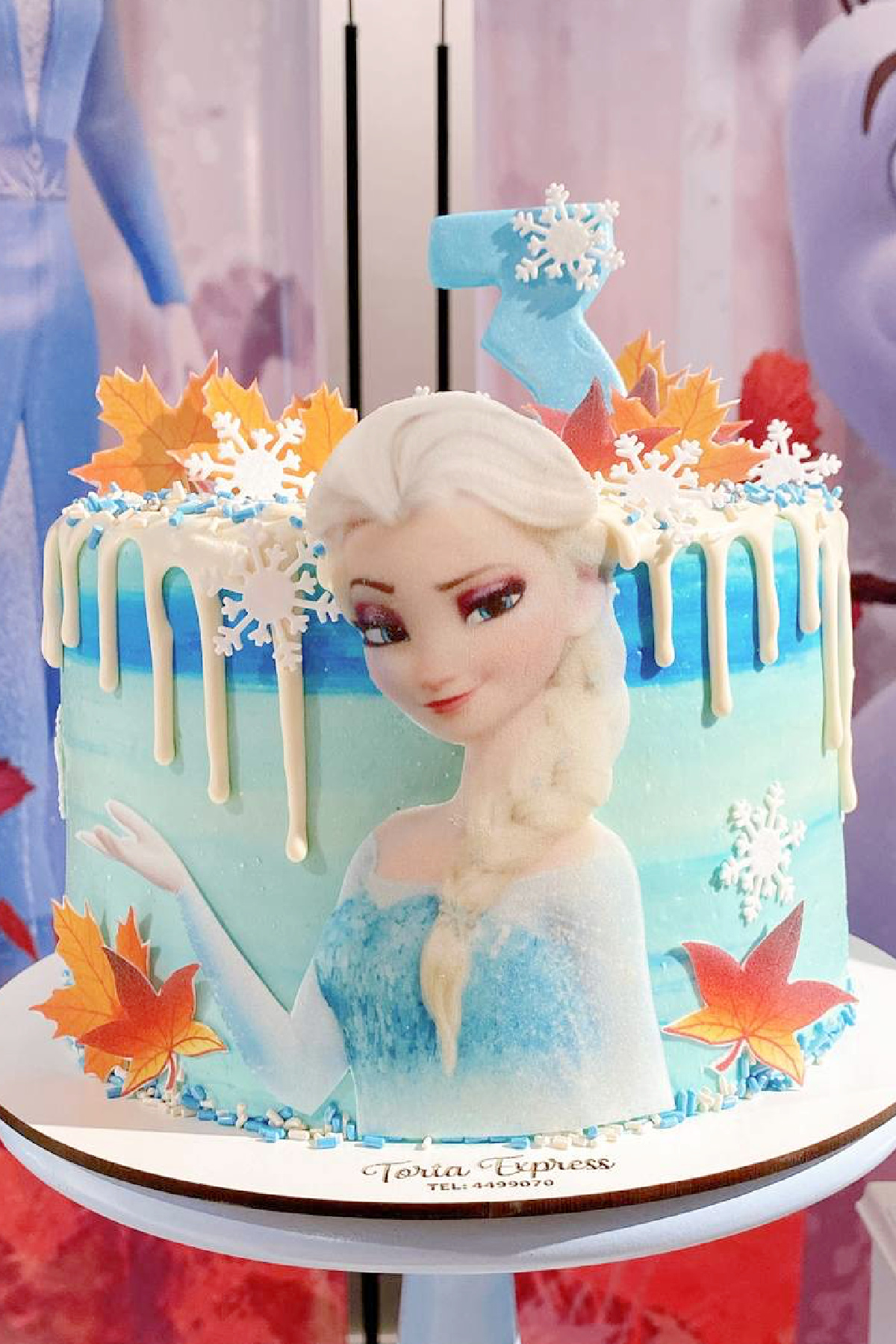 Frozen 2 Birthday Cake