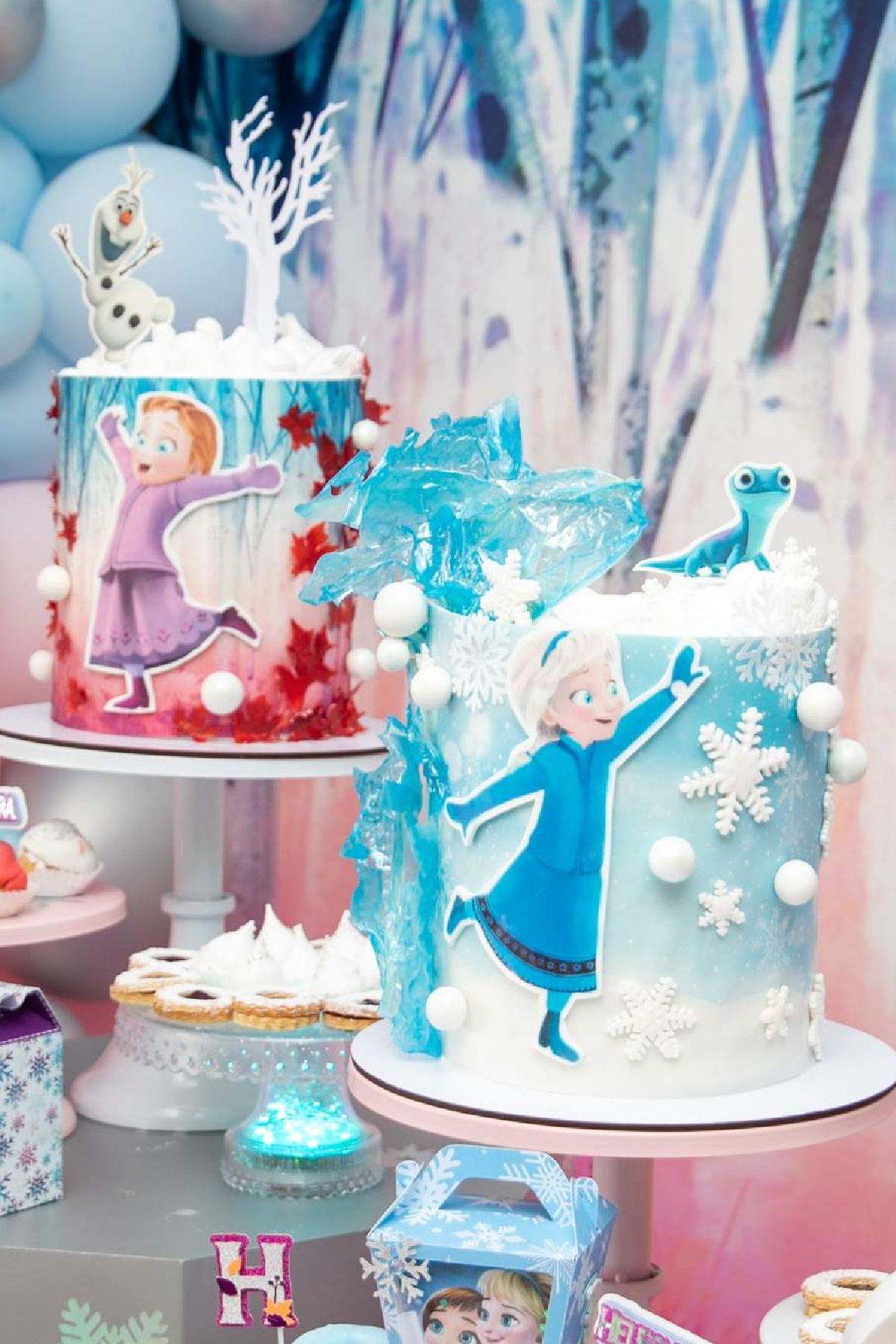 Young Princesses' Birthday Cake