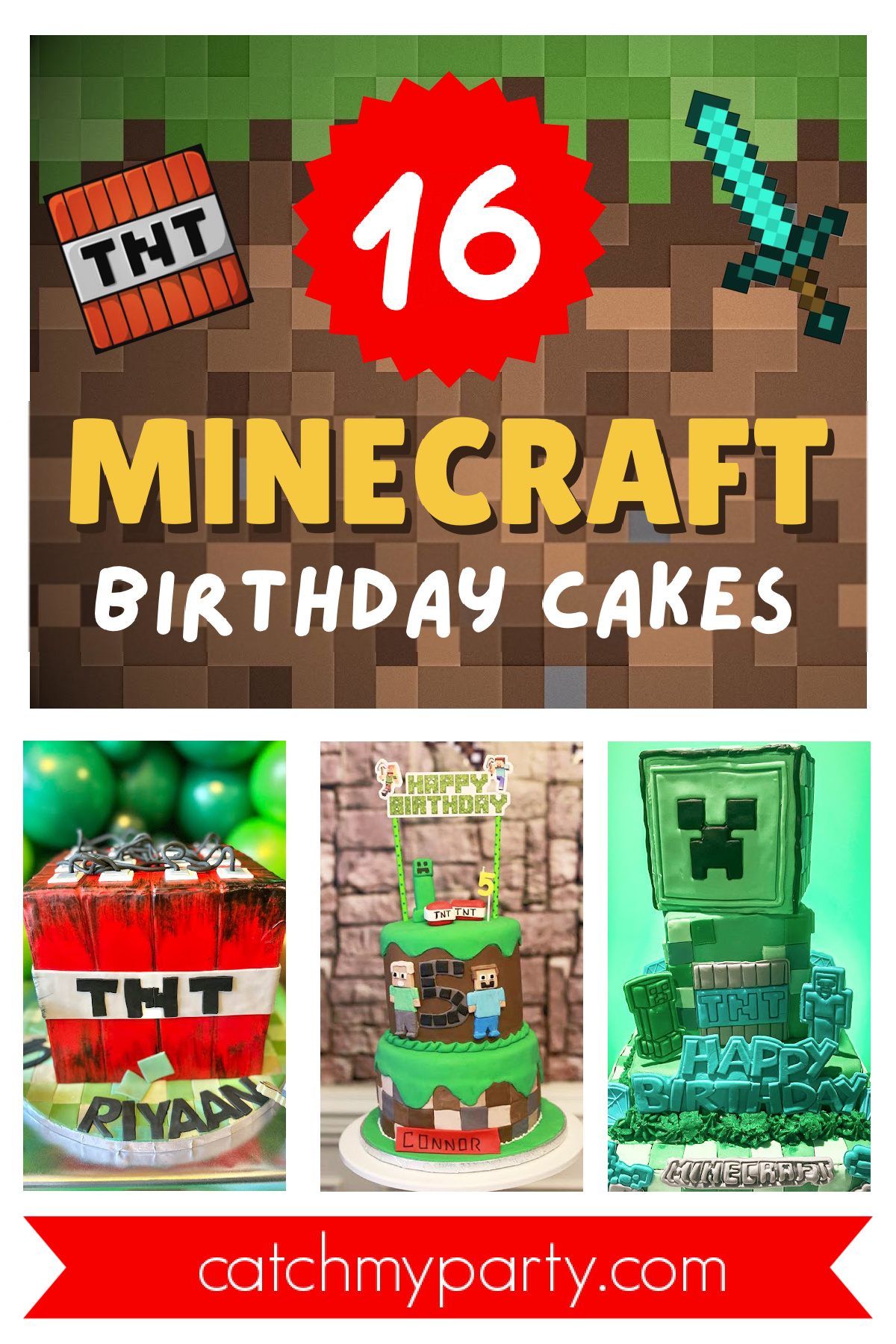 Get Ready to Be Blown Away by These 16 Minecraft Cakes