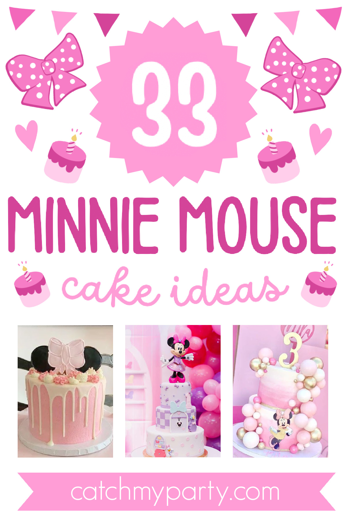 33 Amazing Minnie Mouse Cakes!