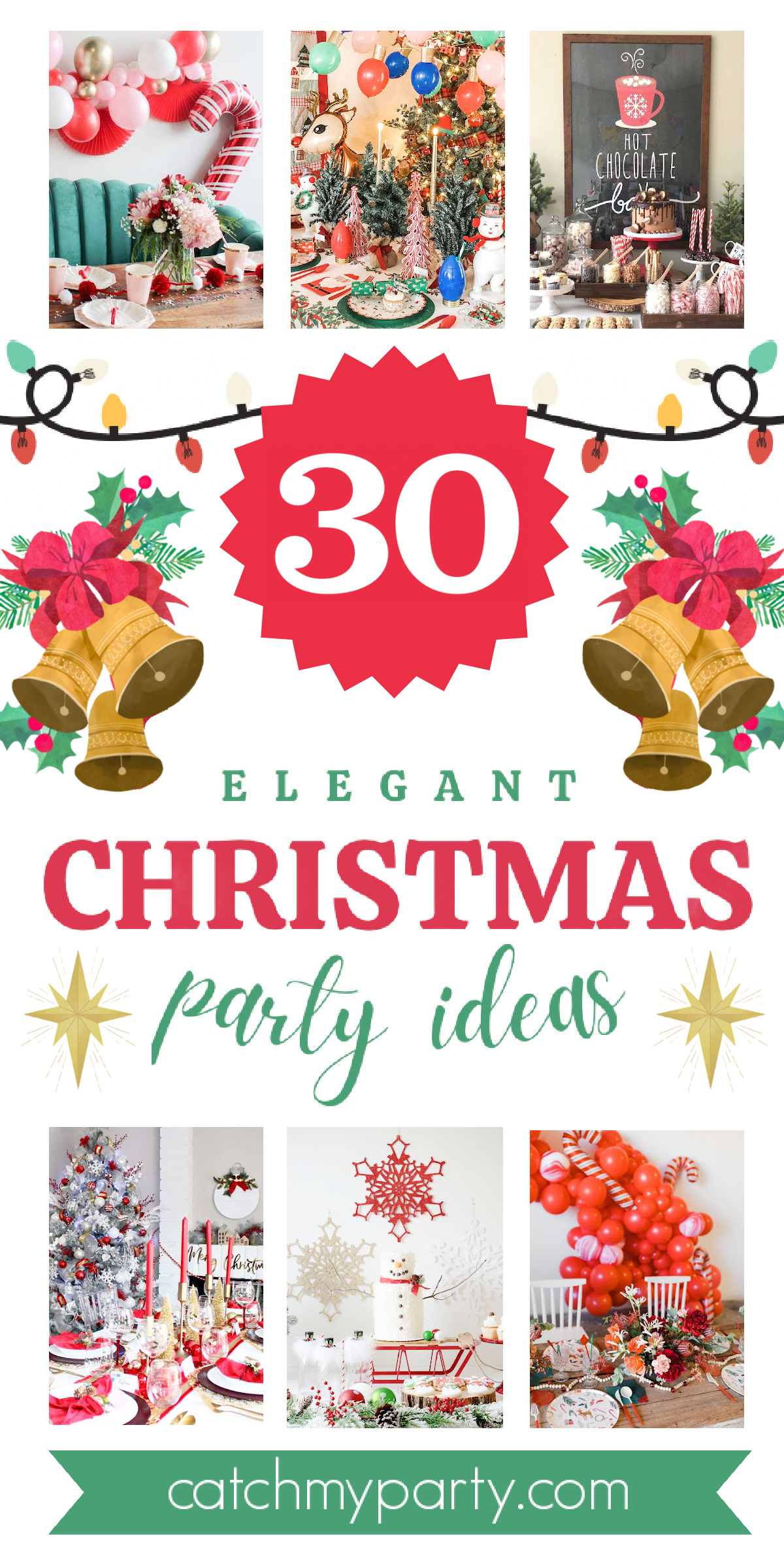 30 ELEGANT Christmas Party Themes and Party Ideas!🎄