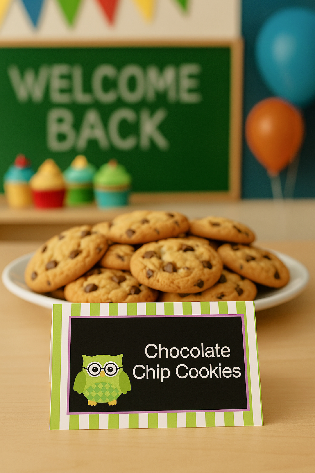 FREE Back to School Owl Food Labels Printable FREE Back to School Owl Food Labels Printable