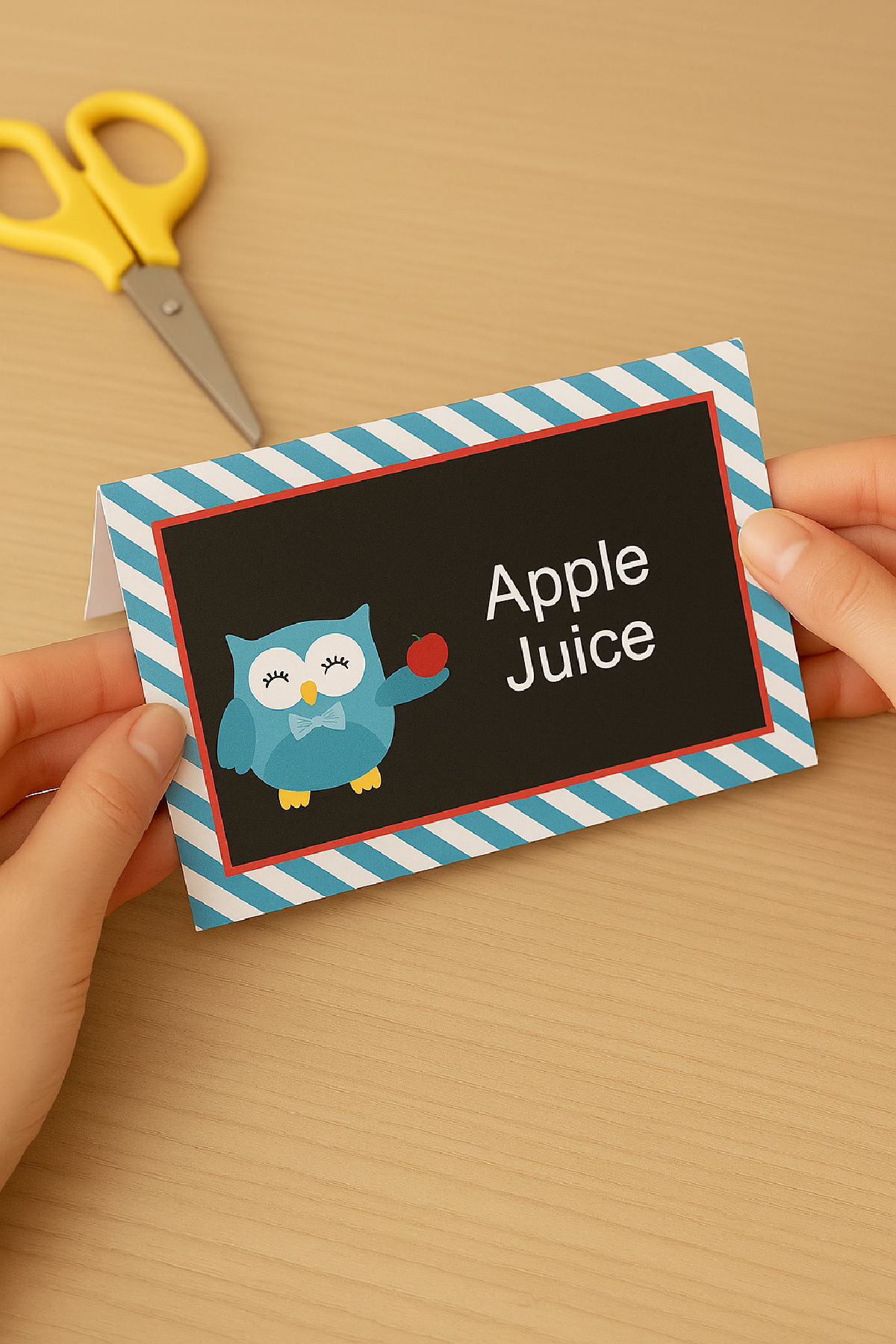 How to Assemble Owl Food Labels How to Assemble Owl Food Labels