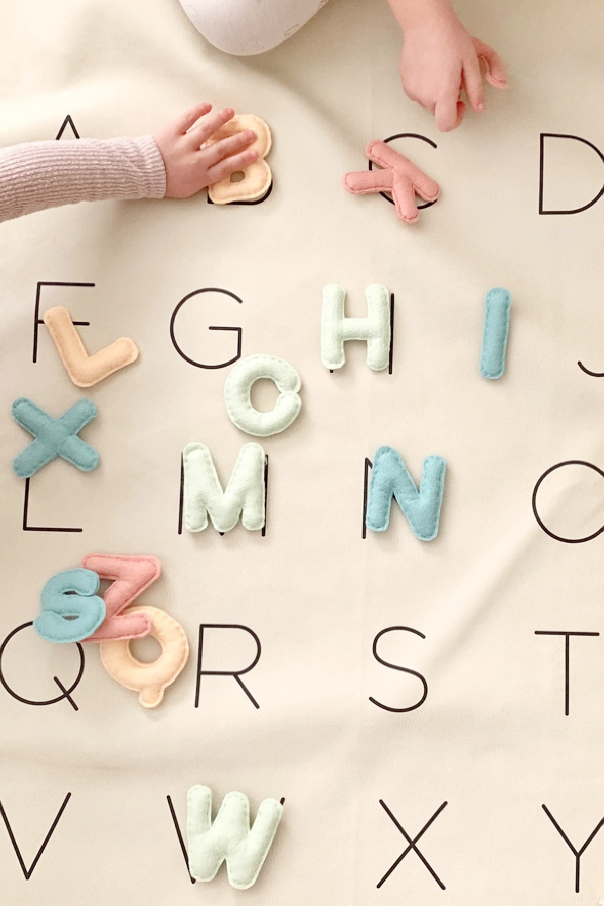 Girl First Birthday Gift Ideas - Alphabet Mat