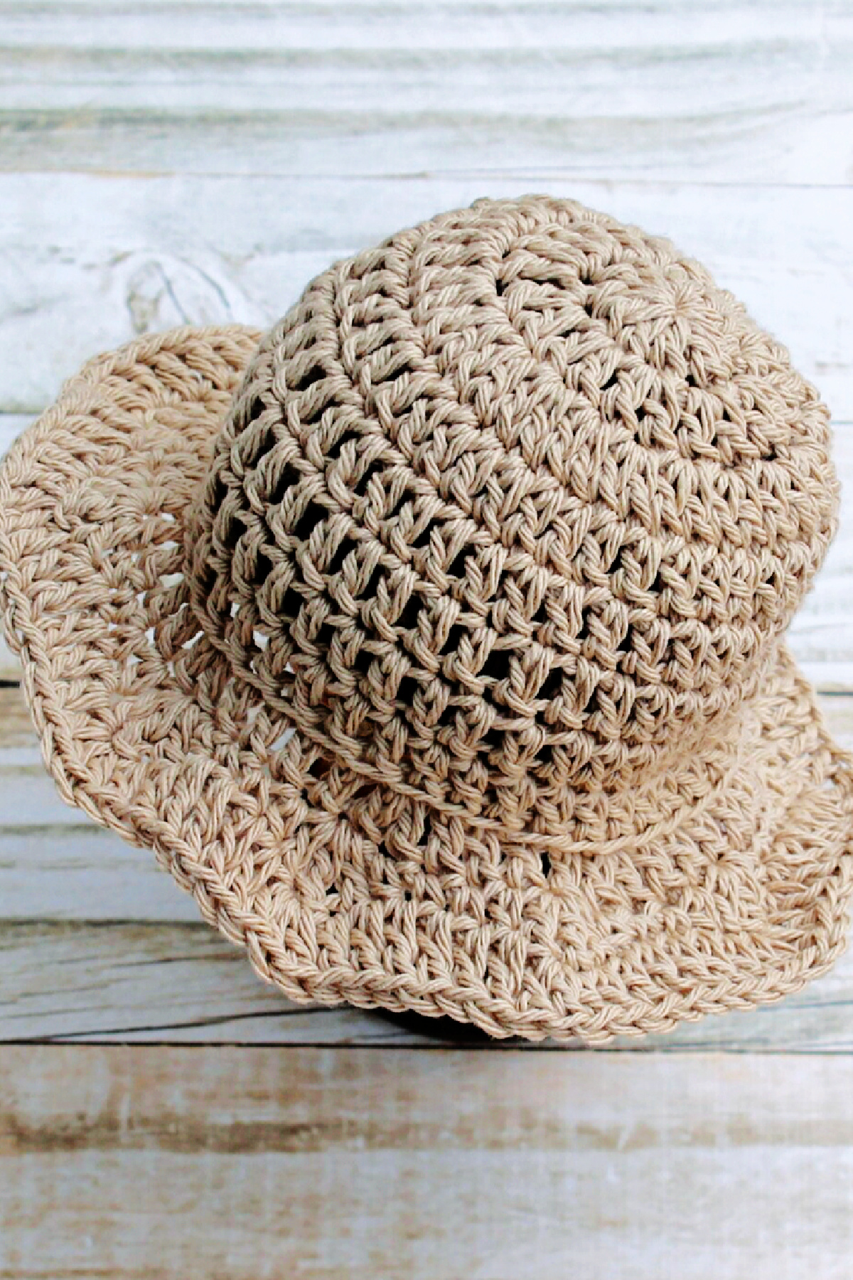 Girl First Birthday Gift Ideas - Cotton Yarn Summer Hat