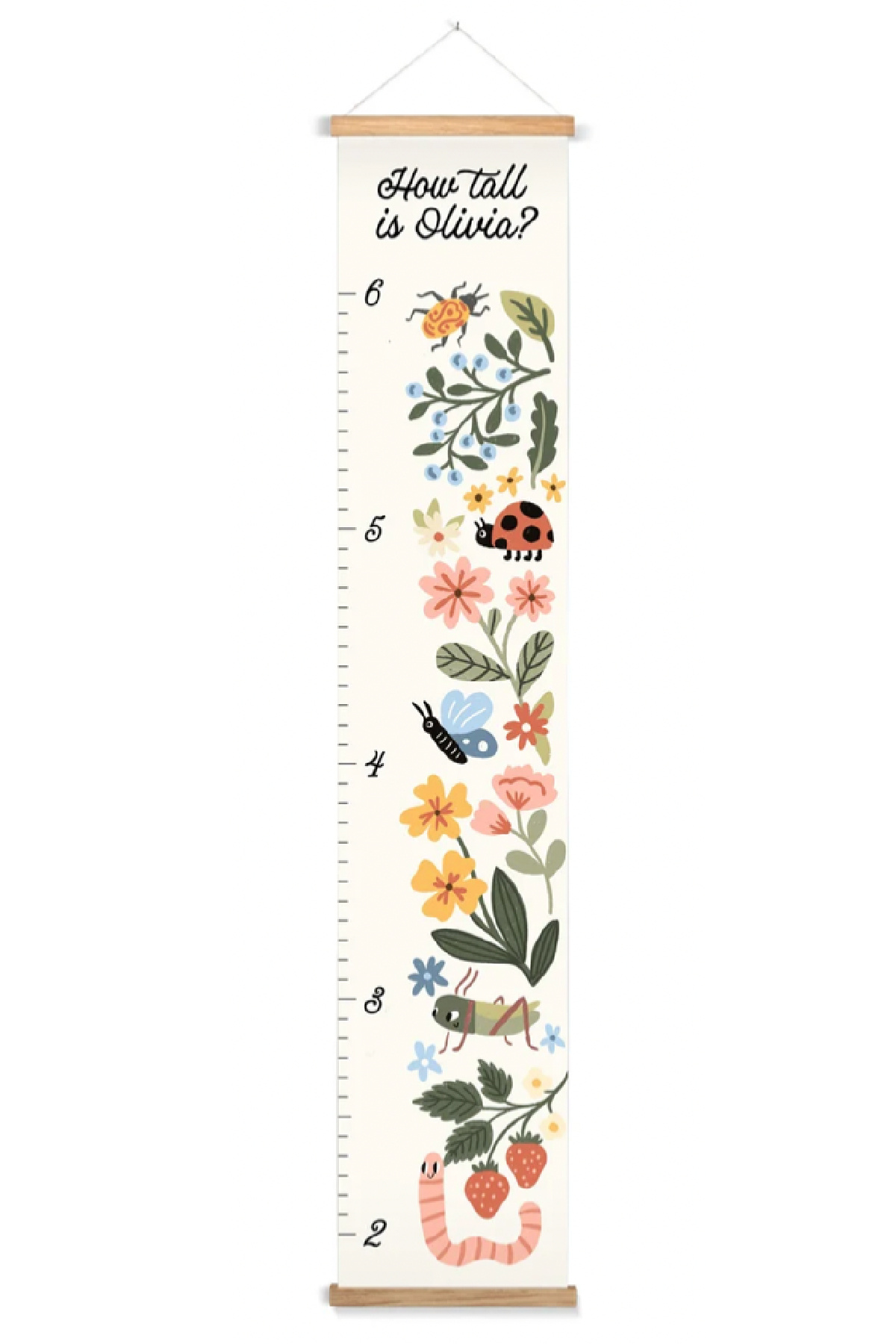 Girl First Birthday Gift Ideas - Growth Chart