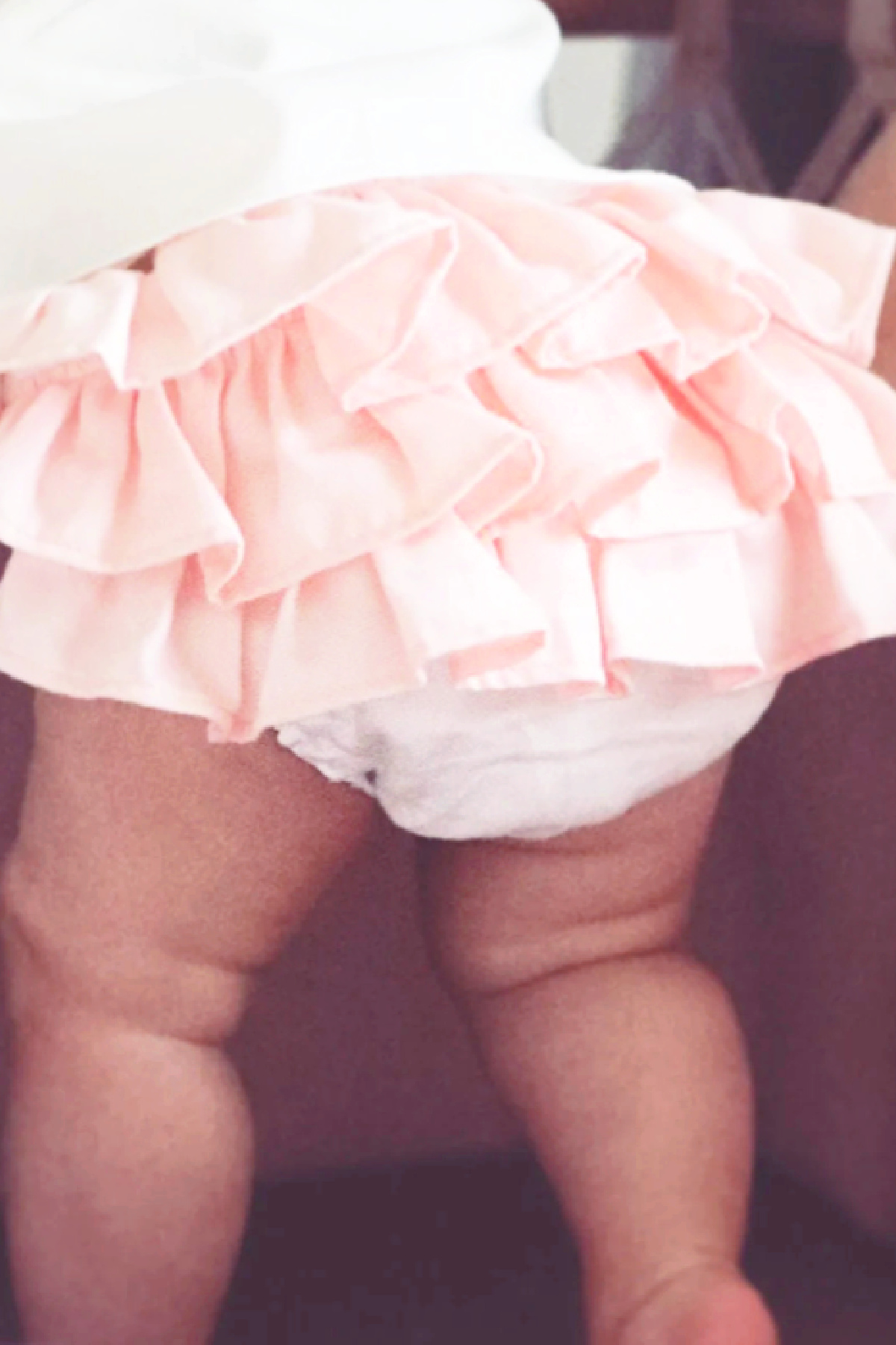 Girl First Birthday Gift Ideas - Pink Baby Bloomers