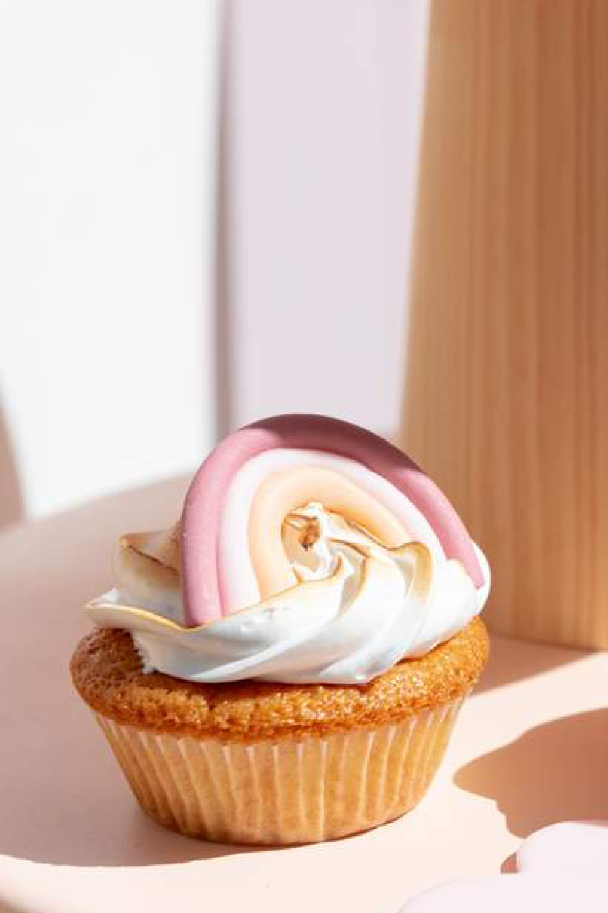 Boho Rainbow Cupcakes