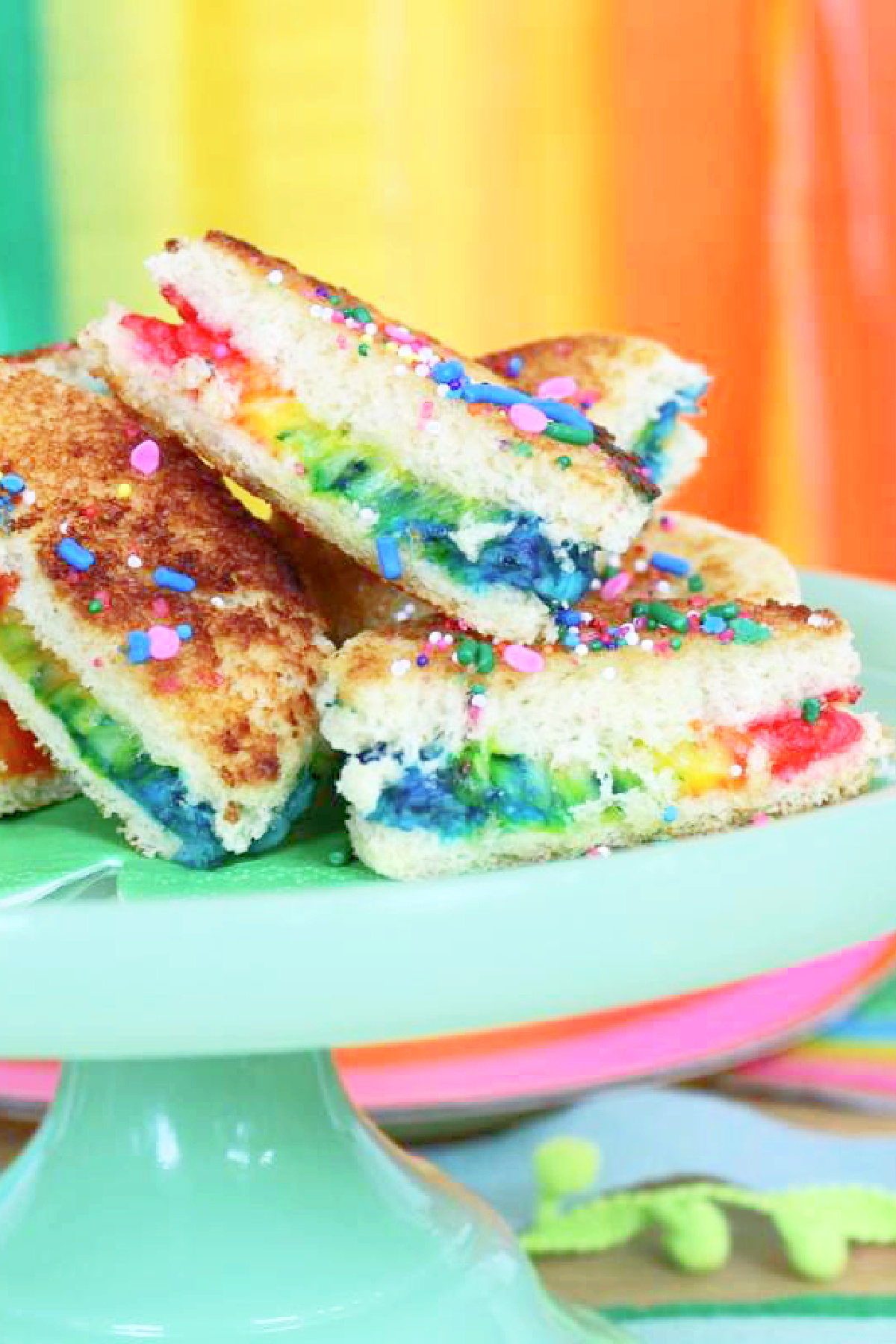 Rainbow Sandwiches