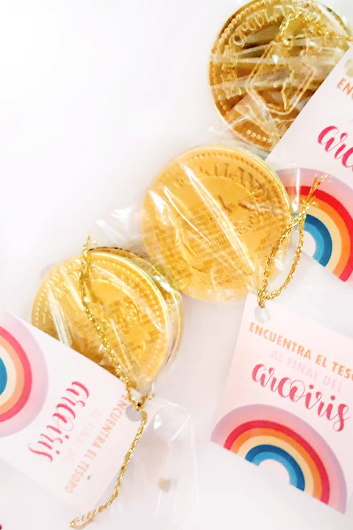 Gold Coin Chocolate Party Favors