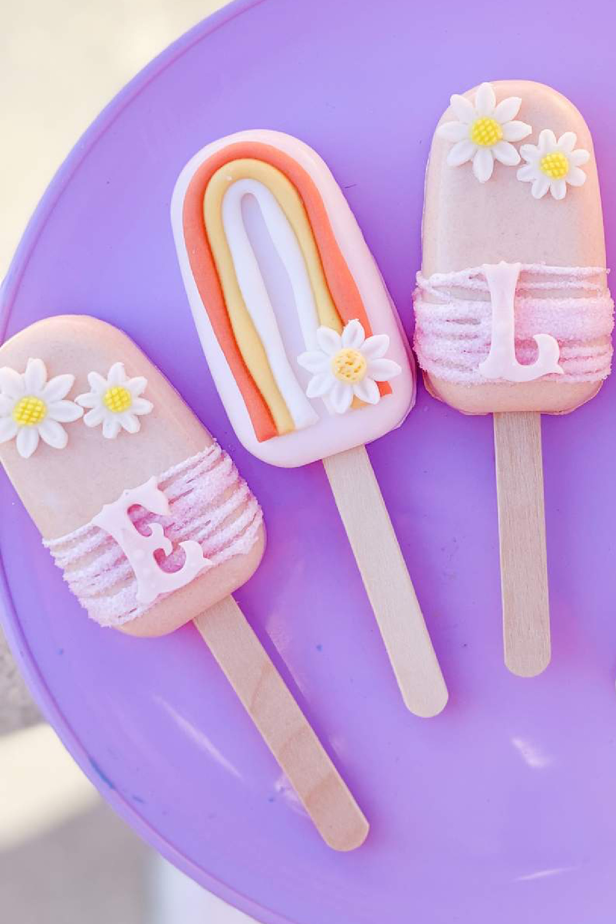 Rainbow Cakecicles